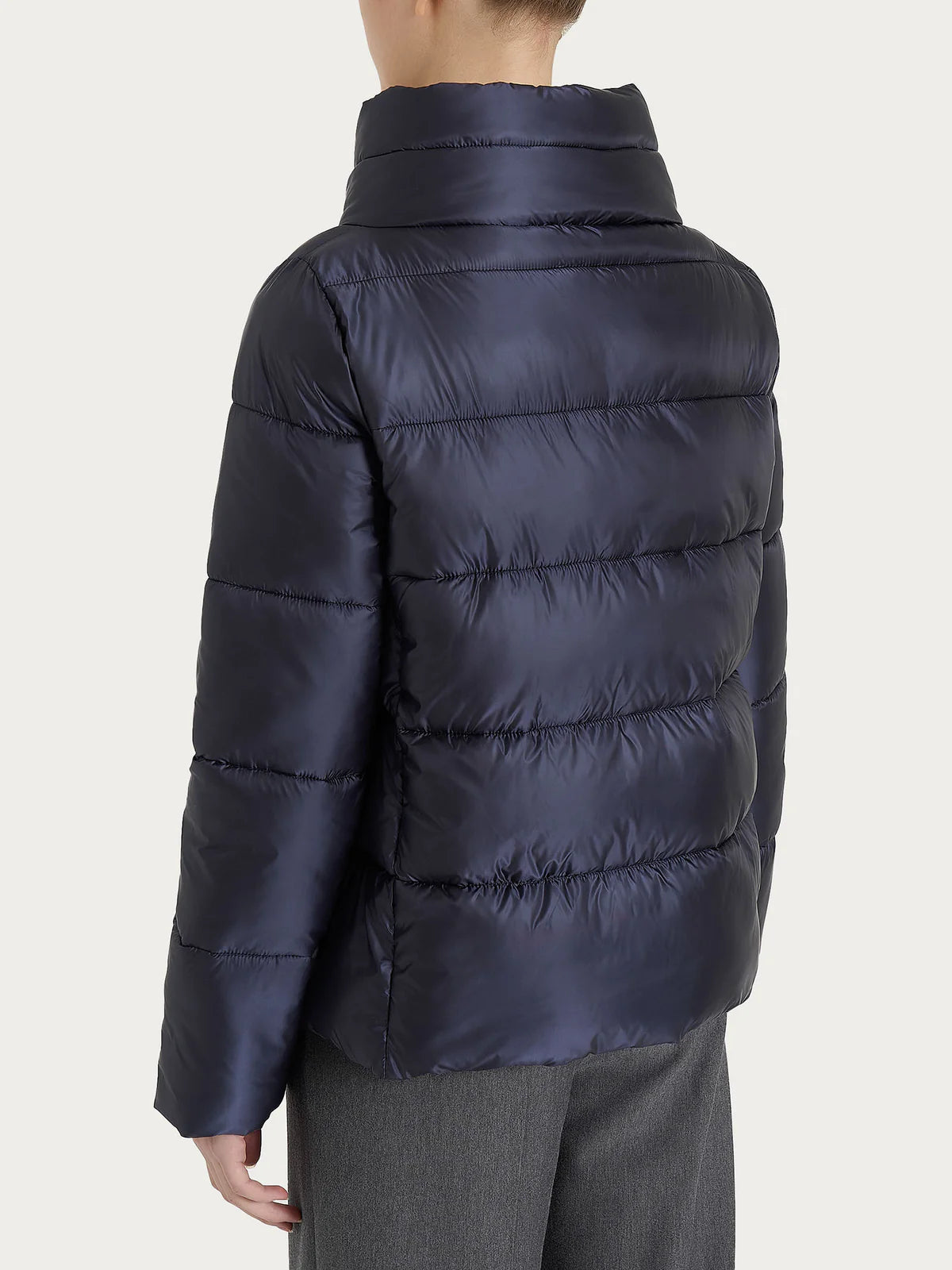 Piumino Ragno con collo alto in Vegan Down art. DQ73KP