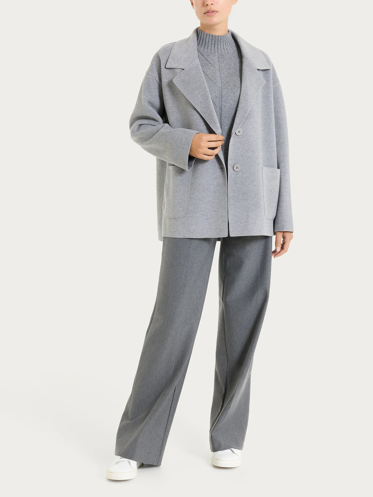 Cappotto caban Ragno in Vegan Wool art. DQ61KB