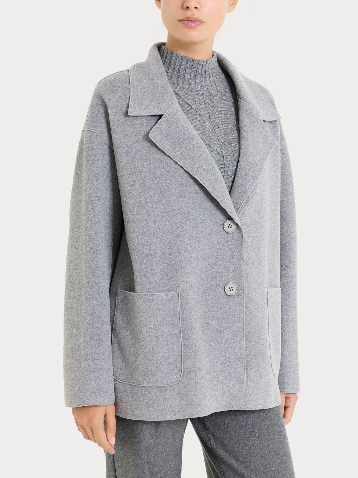 Cappotto caban Ragno in Vegan Wool art. DQ61KB