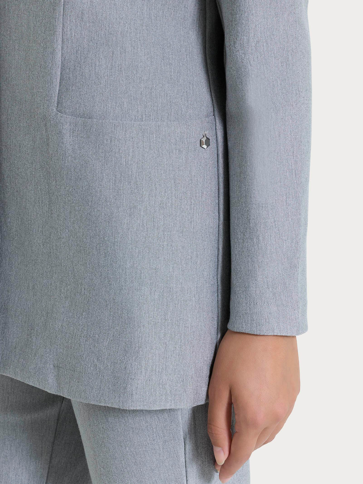 Blazer over Ragno destrutturato in tessuto compact art: DO24G9