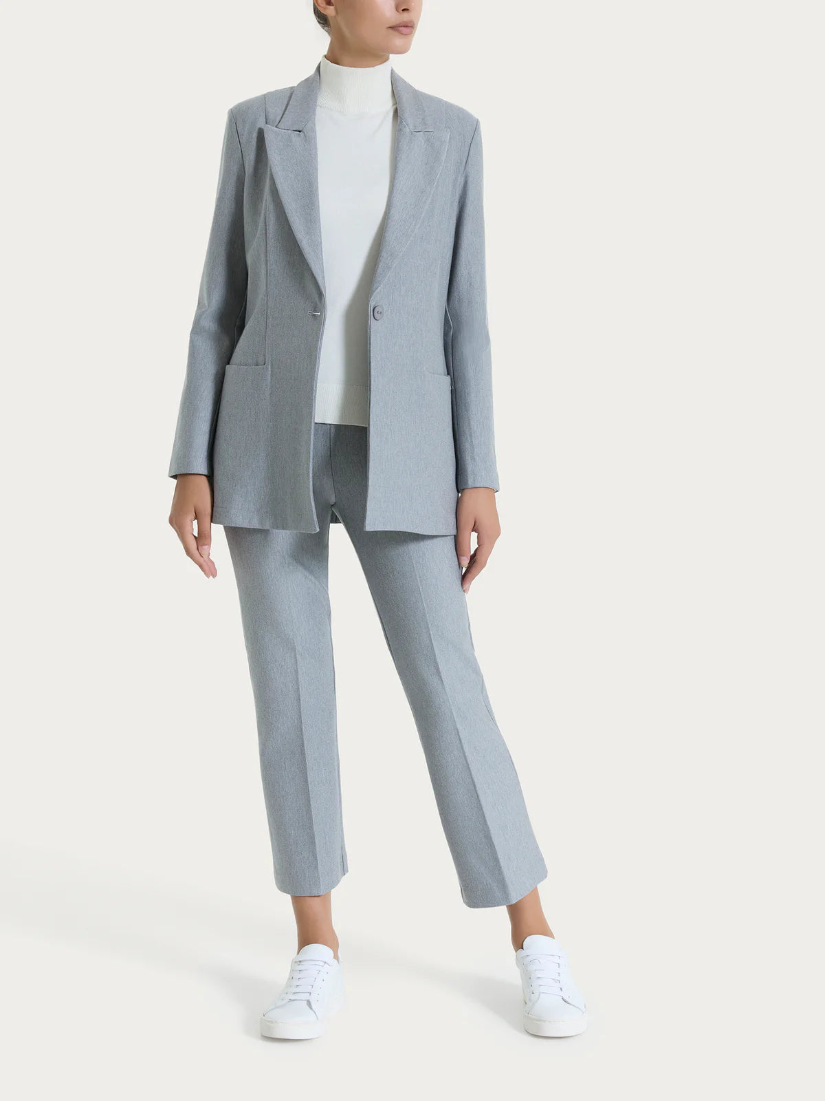 Blazer over Ragno destrutturato in tessuto compact art: DO24G9