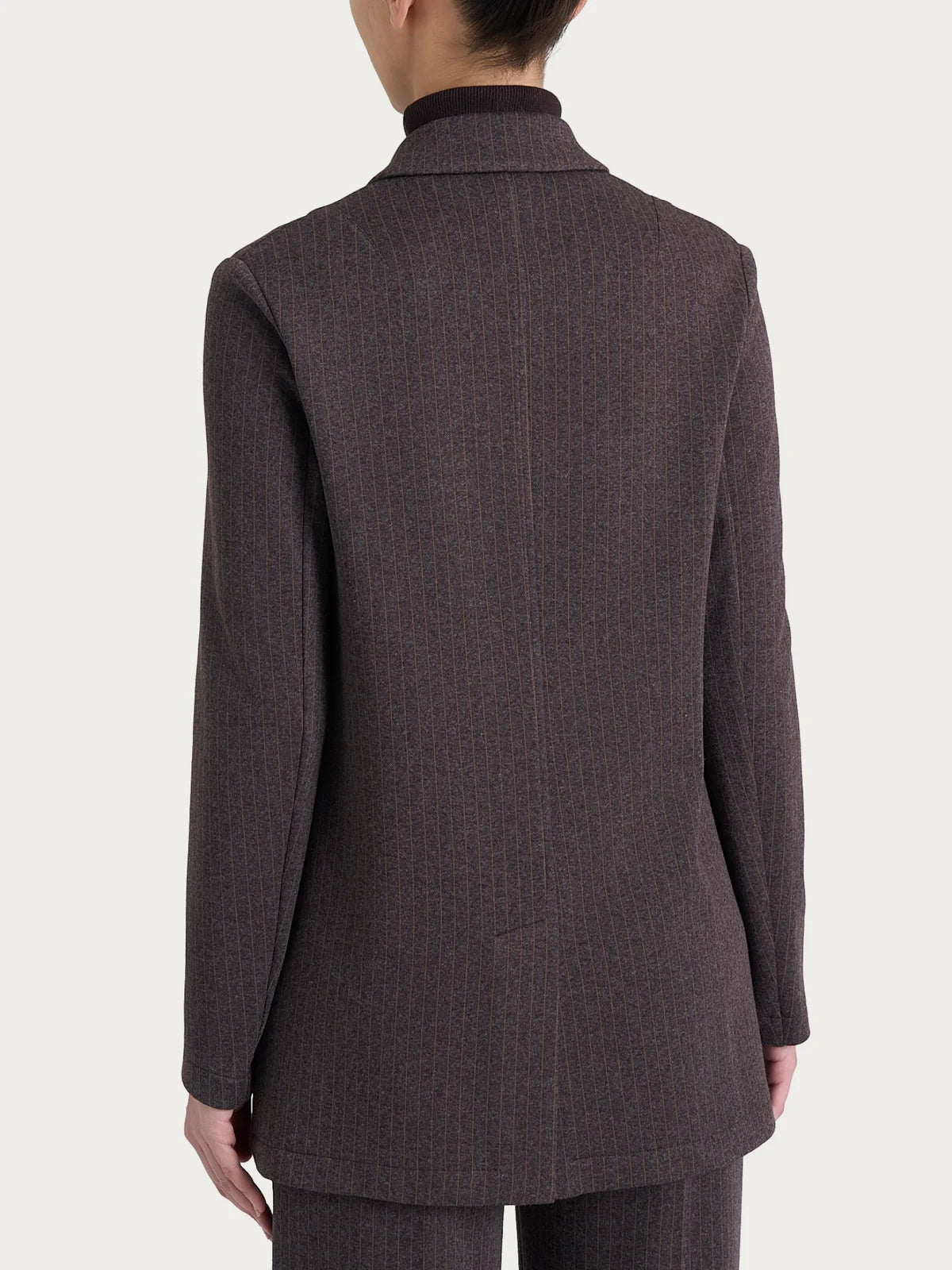 Blazer Ragno over gessato in Eco Jacquard art. DR48G9