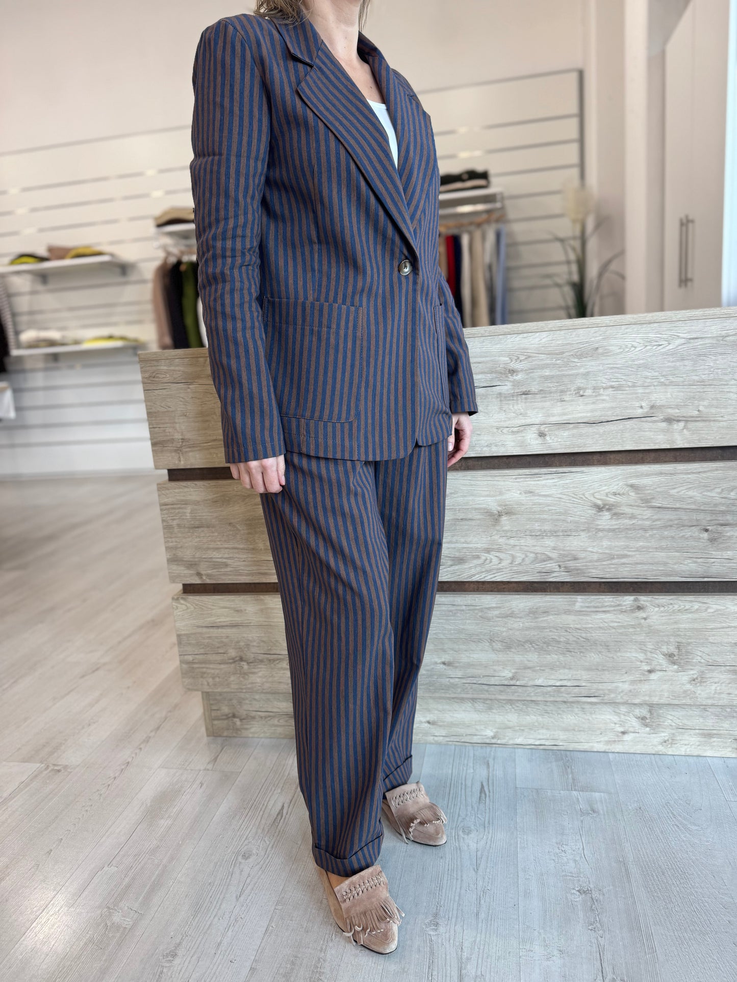 Tailleur righe
