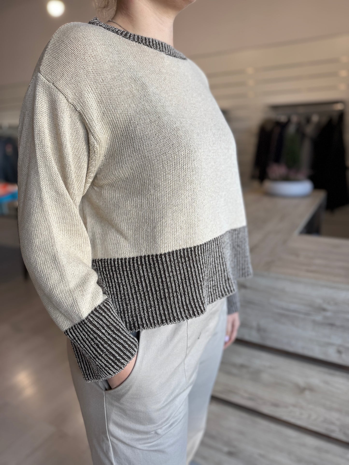 Maglia bicolor