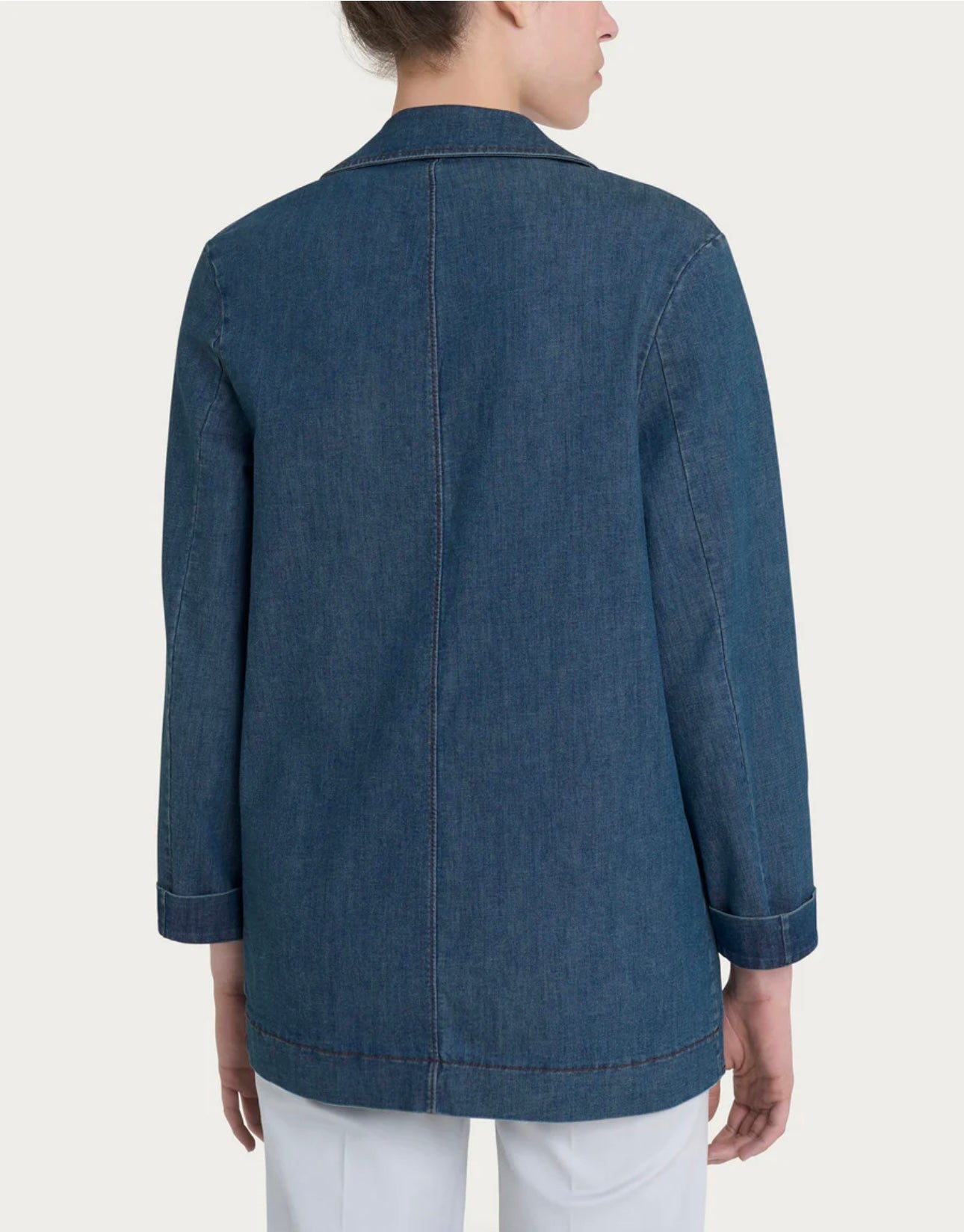 Blazer destrutturato denim Ragno