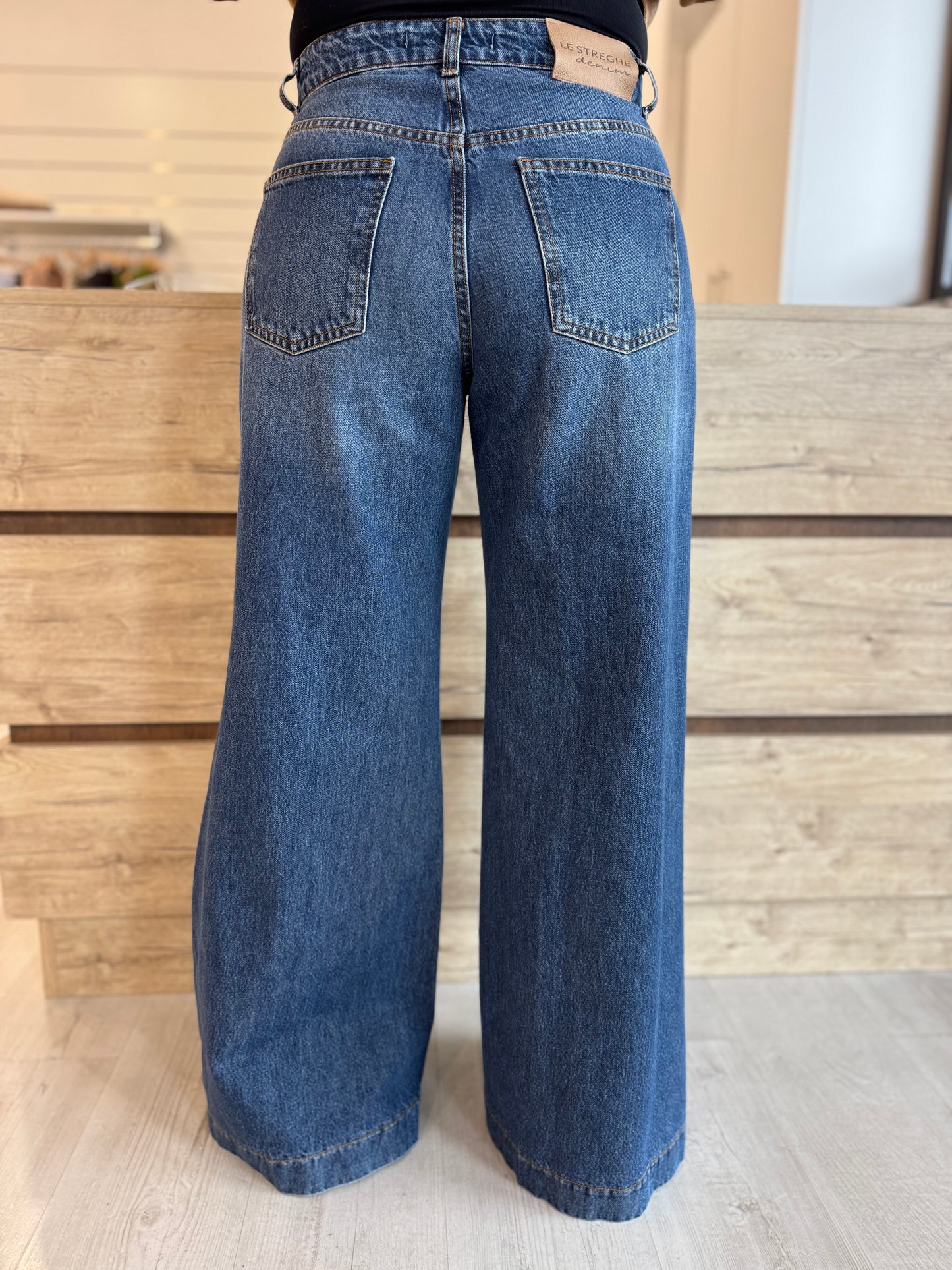 Jeans palazzo art.LH226  Le streghe