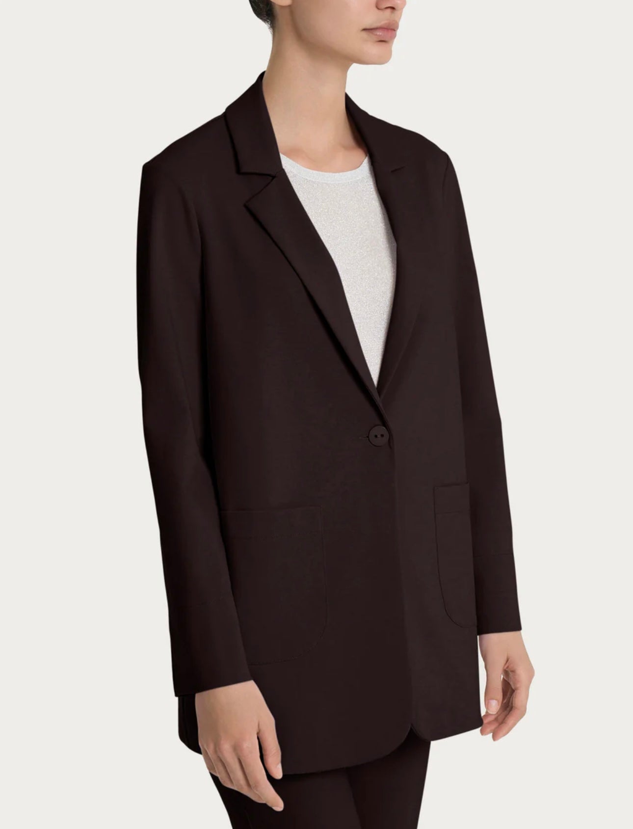 Blazer Ragno destrutturato in Compact Light