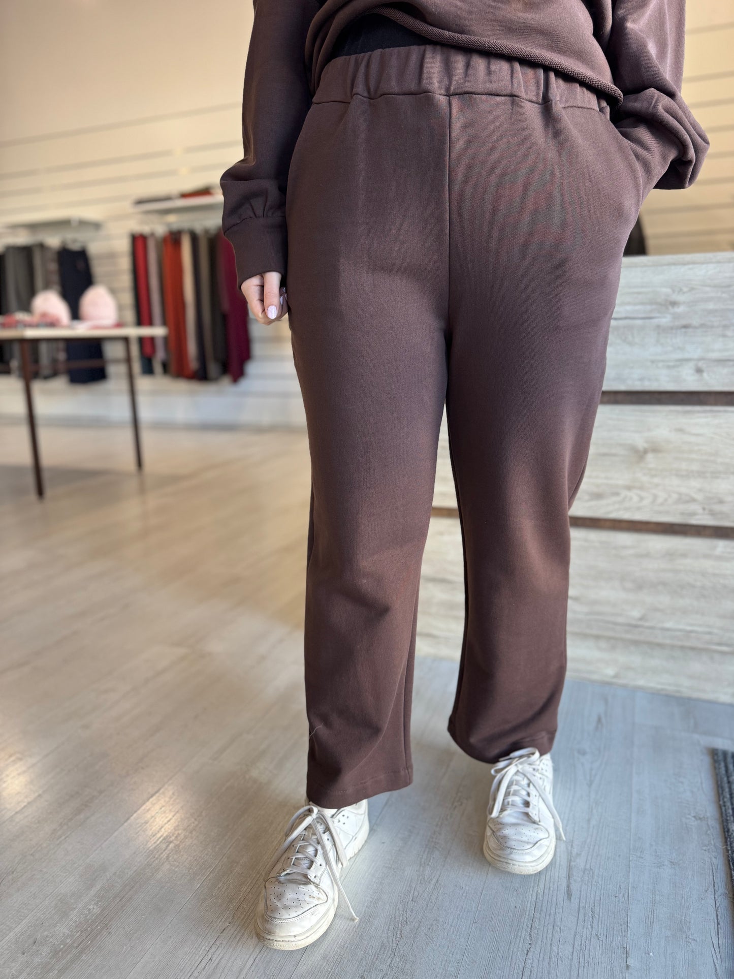 Pantalone in felpa over