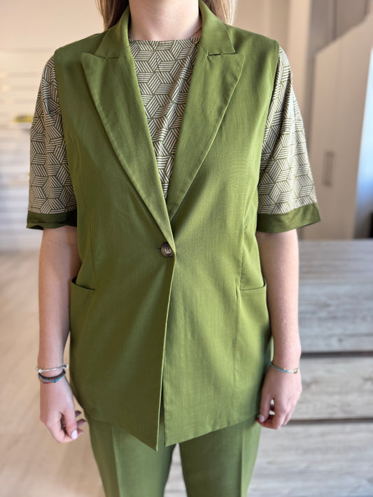 Gilet Ragno lungo smanicato in Super Natural