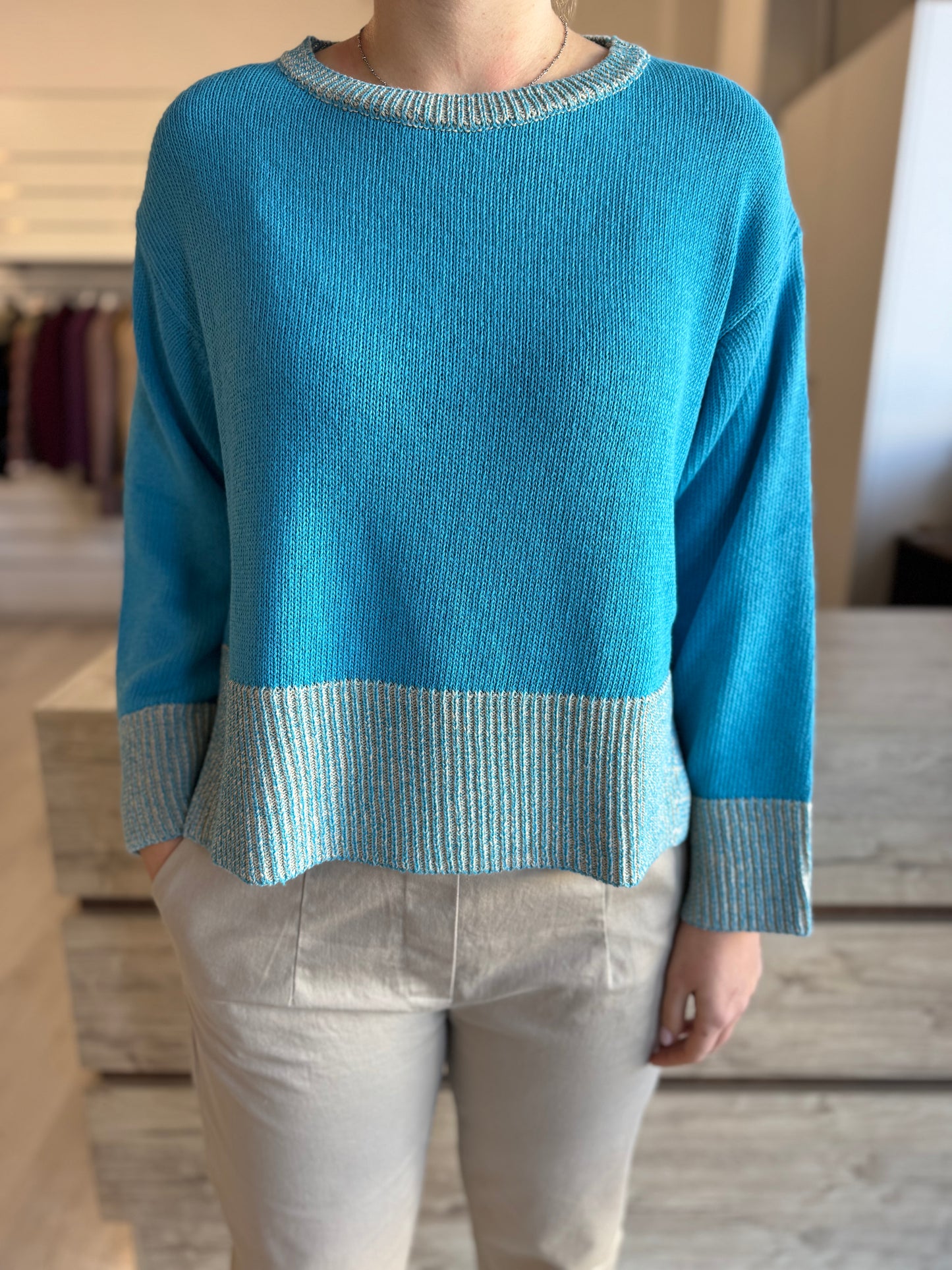 Maglia bicolor