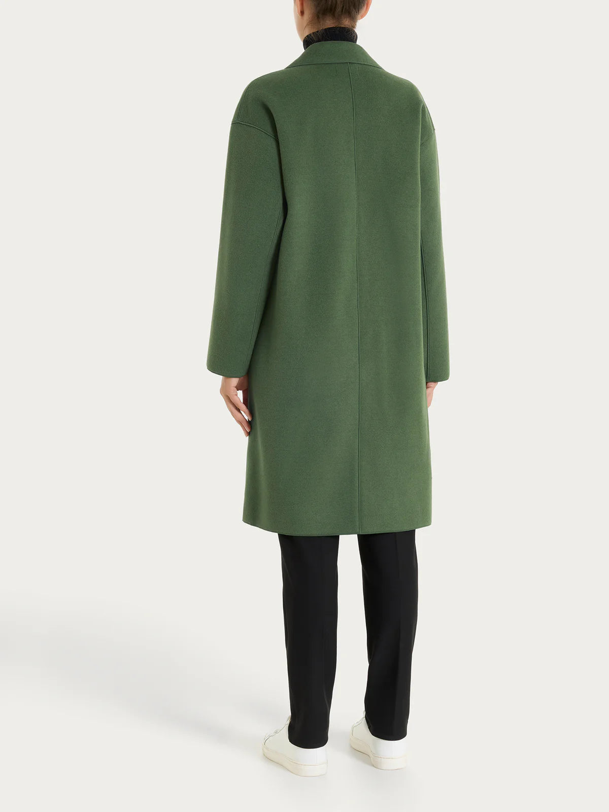 Cappotto Ragno con bottoni in Vegan Wool art. DQ61KW