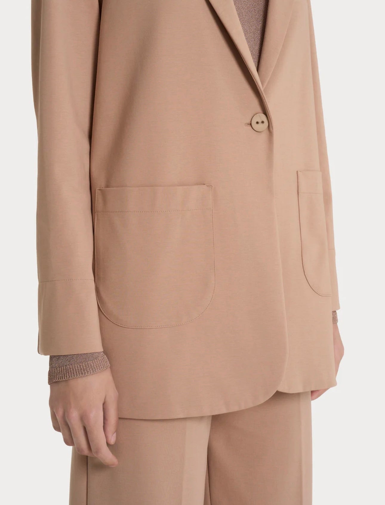 Blazer Ragno destrutturato in Compact Light
