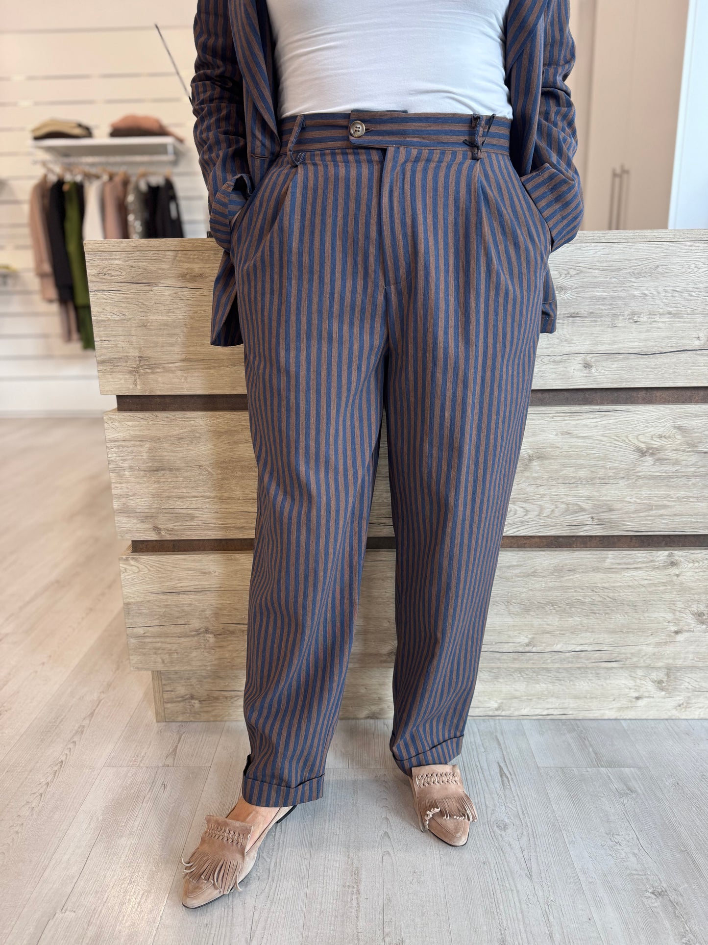 Tailleur righe
