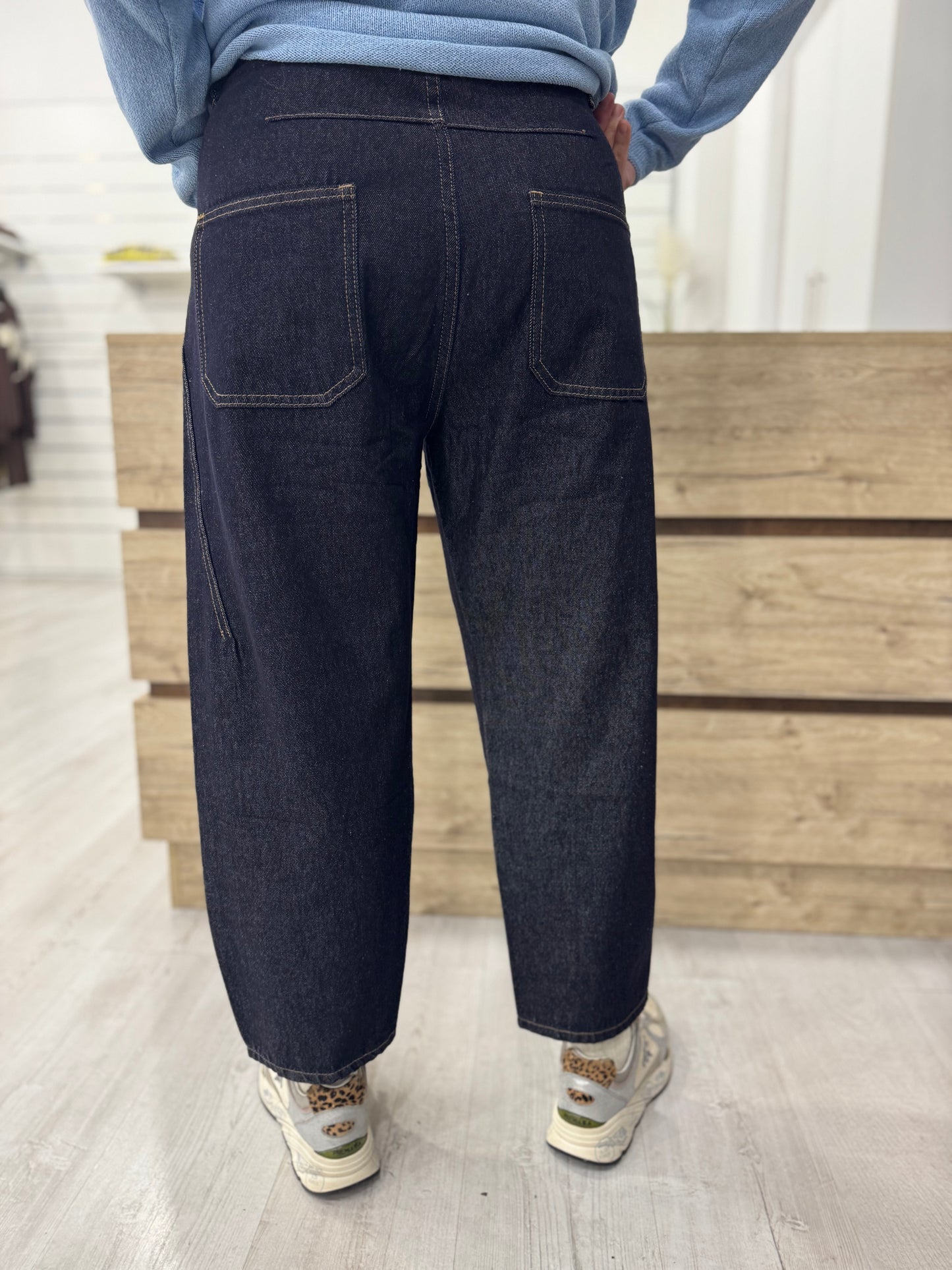 Jeans ovetto over