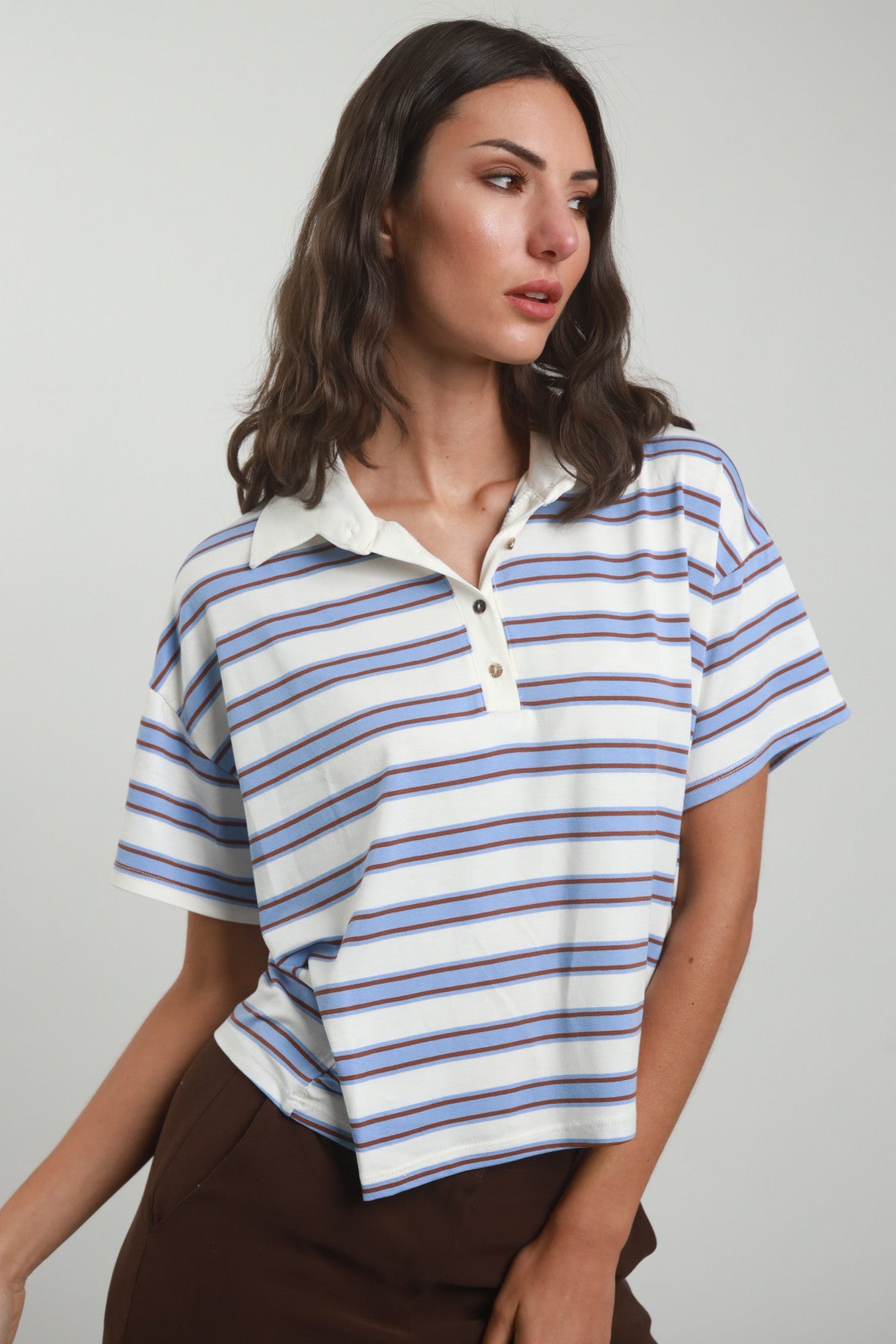 Polo righe Susy mix