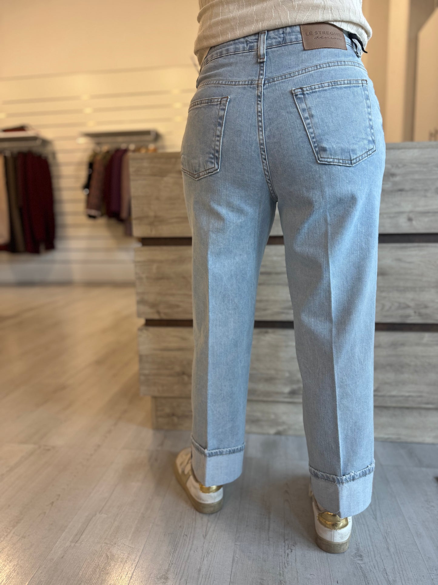 Jeans risvolto art. LS206