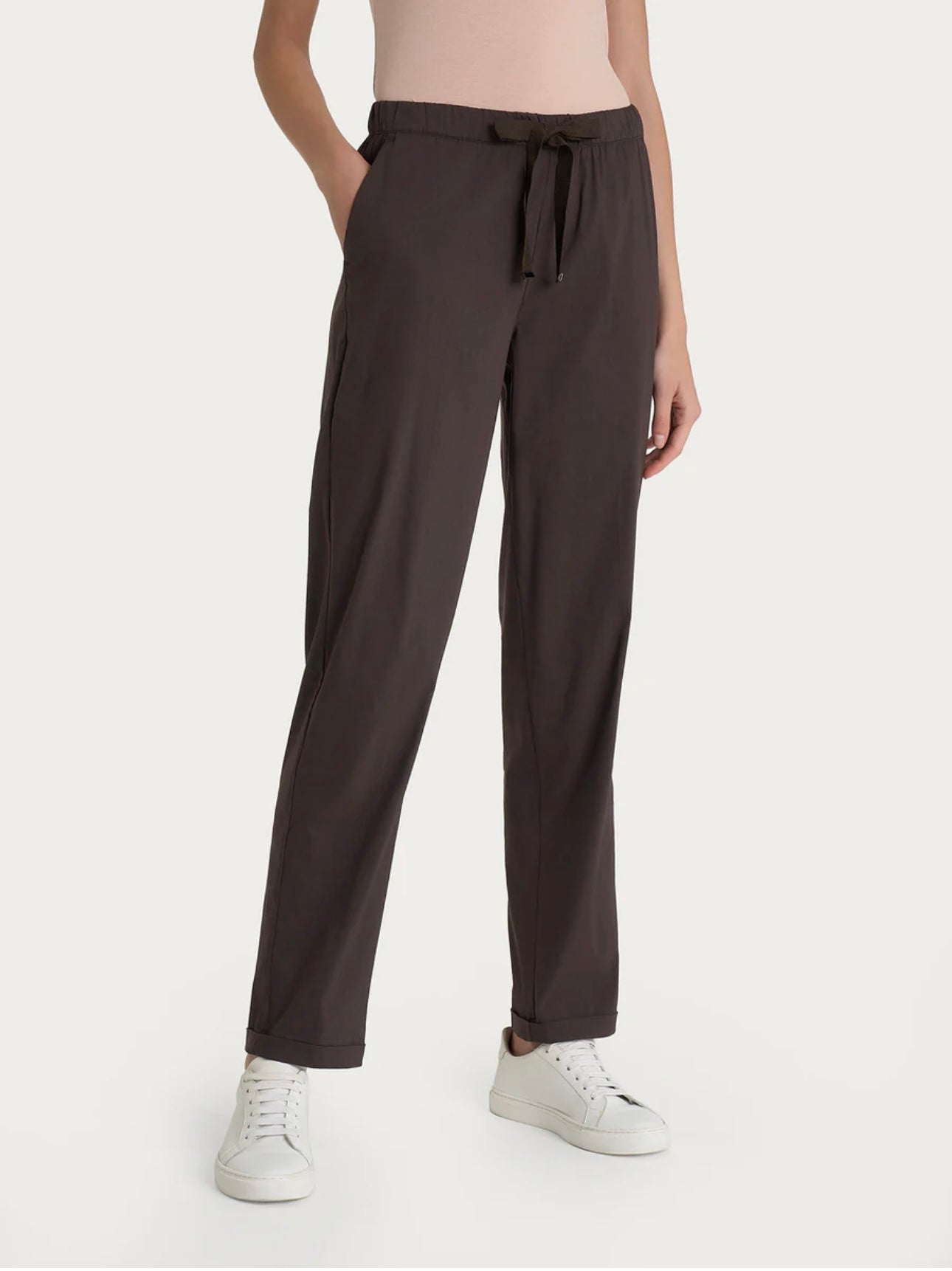 Pantalone Ragno jogger con tasche in Super Fresh