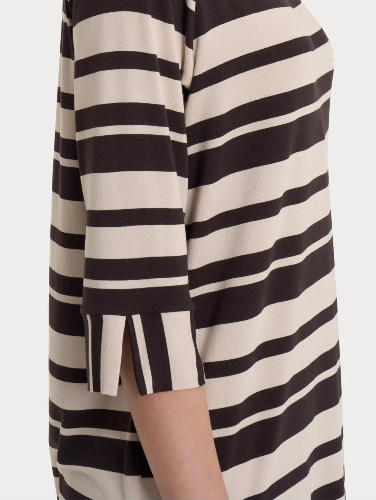 Maglietta Ragno a righe alternate in Viscosa Summer