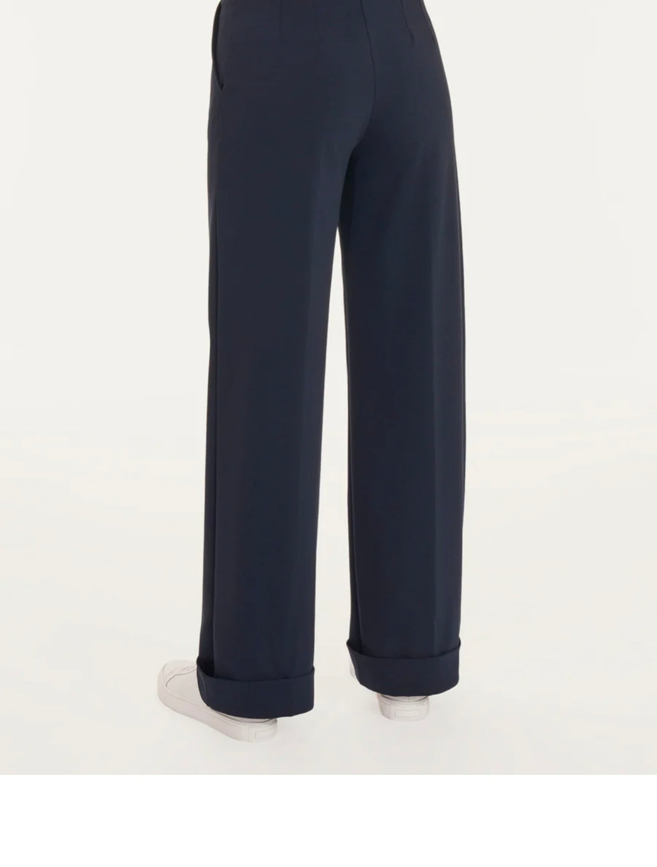 Pantalone Ragno ampio con tasche in Compact Light