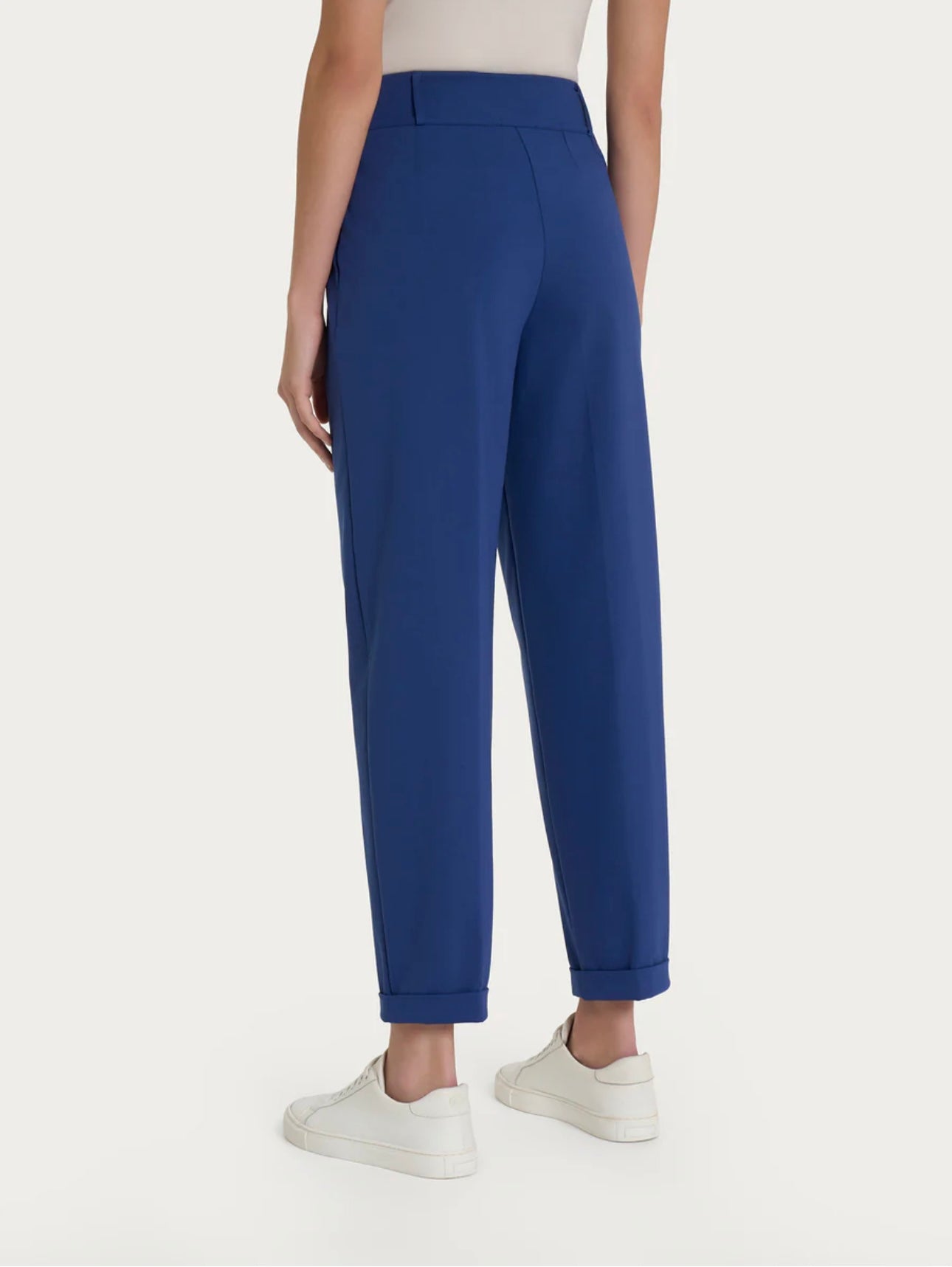 Pantalone Ragno a carota con tasche in Compact Light
