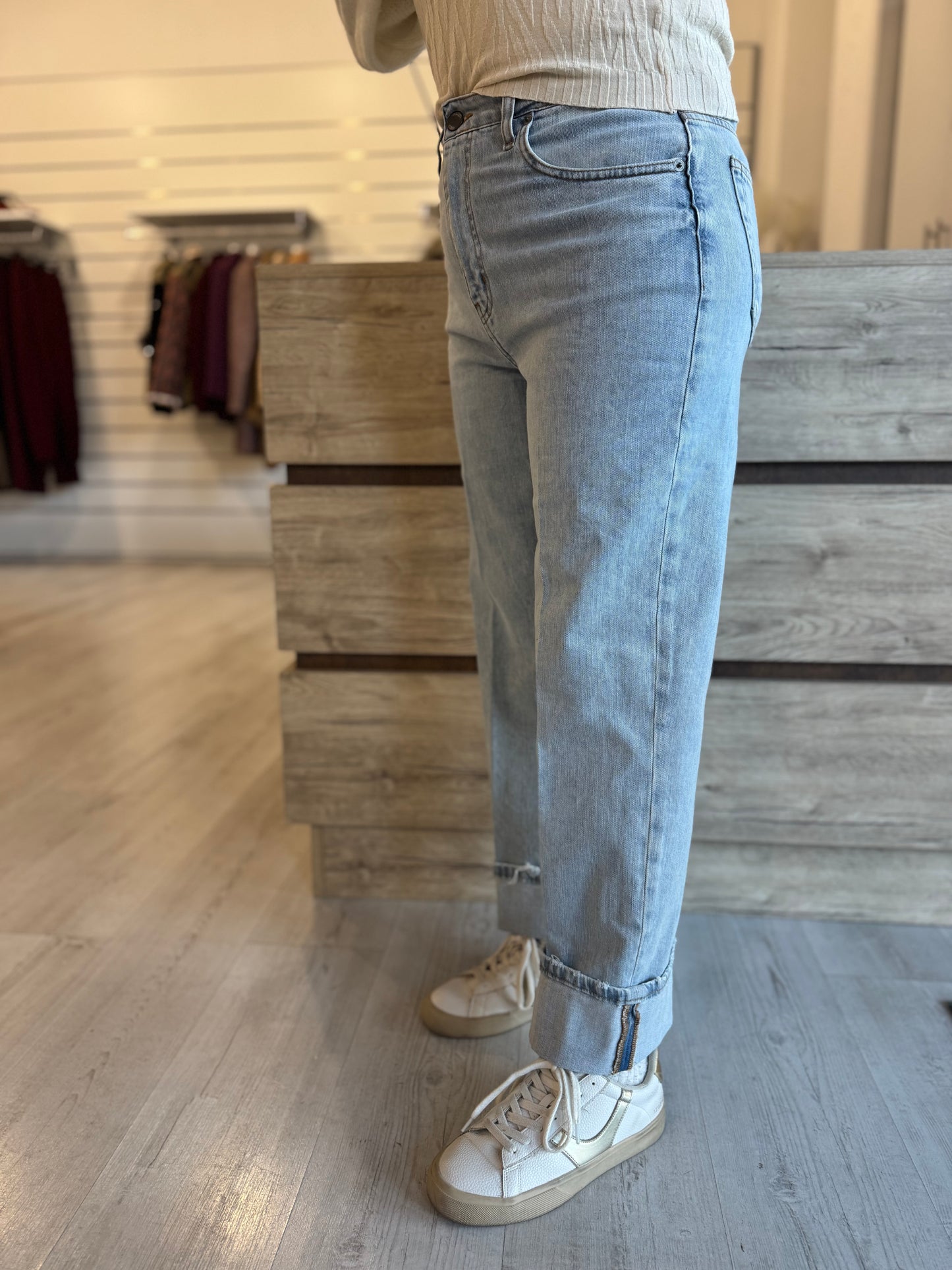 Jeans risvolto art. LS206