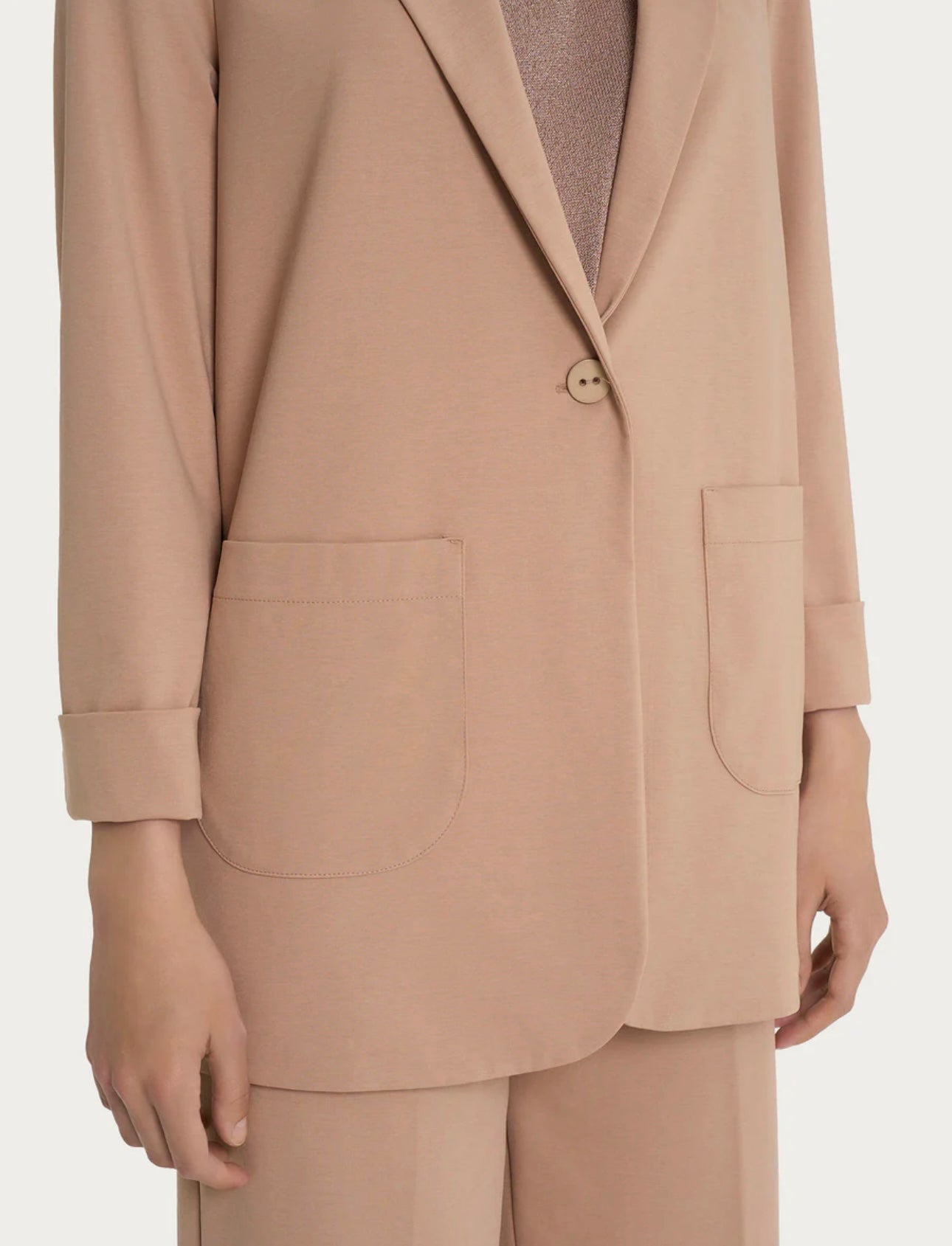 Blazer Ragno destrutturato in Compact Light