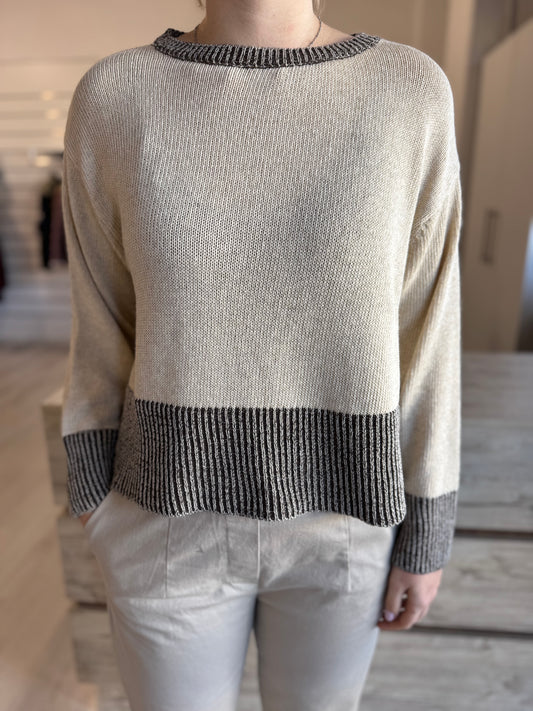 Maglia bicolor