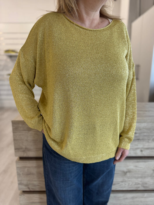 Maglia lurex over