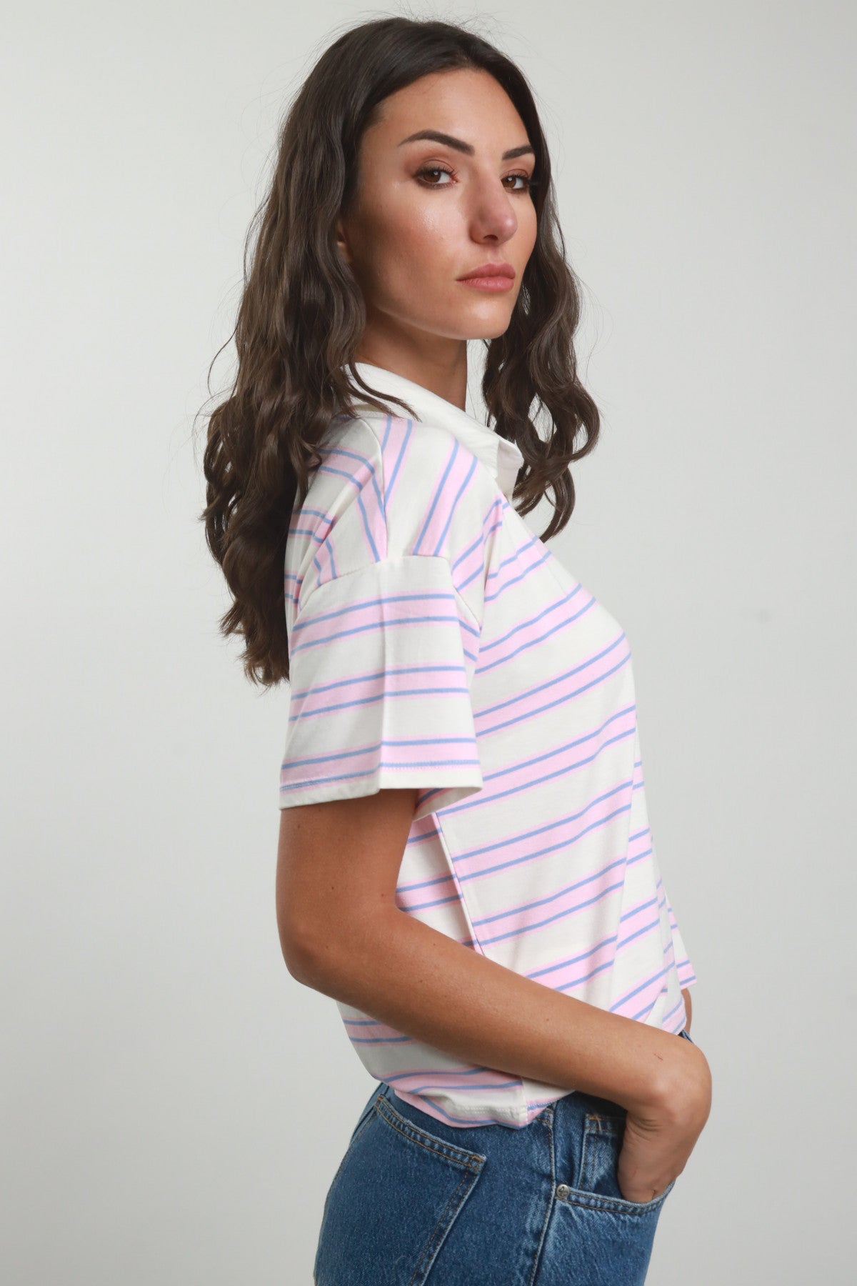Polo righe Susy mix