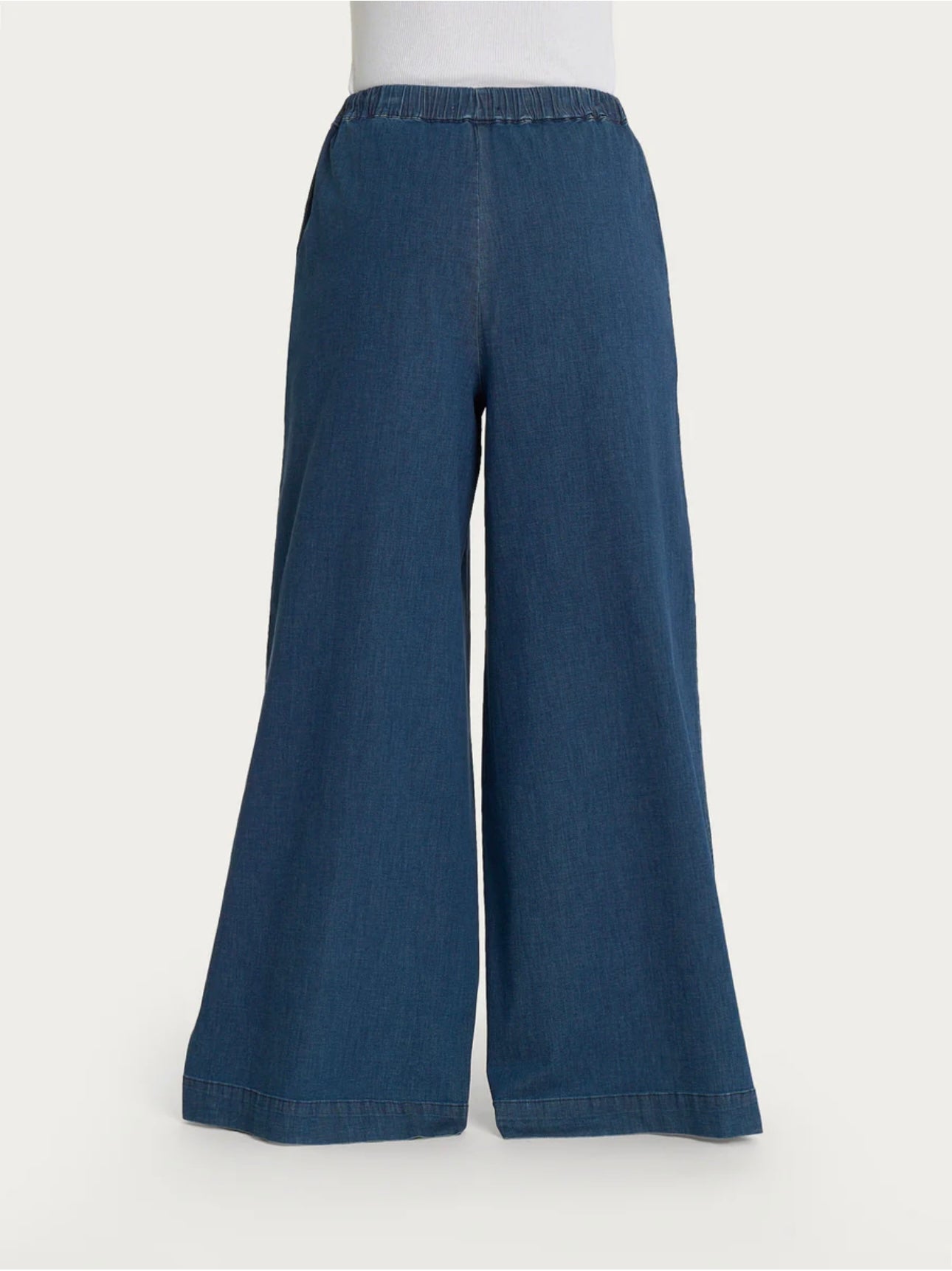 Jeans Ragno a palazzo con tasche in Super Light Denim