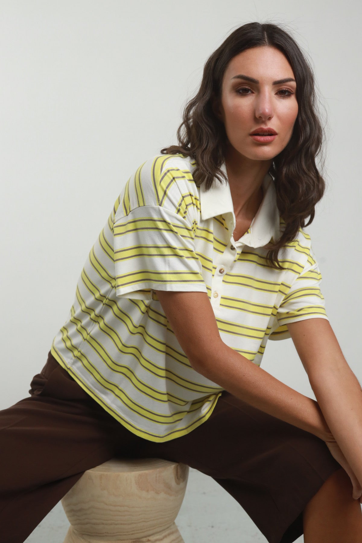 Polo righe Susy mix