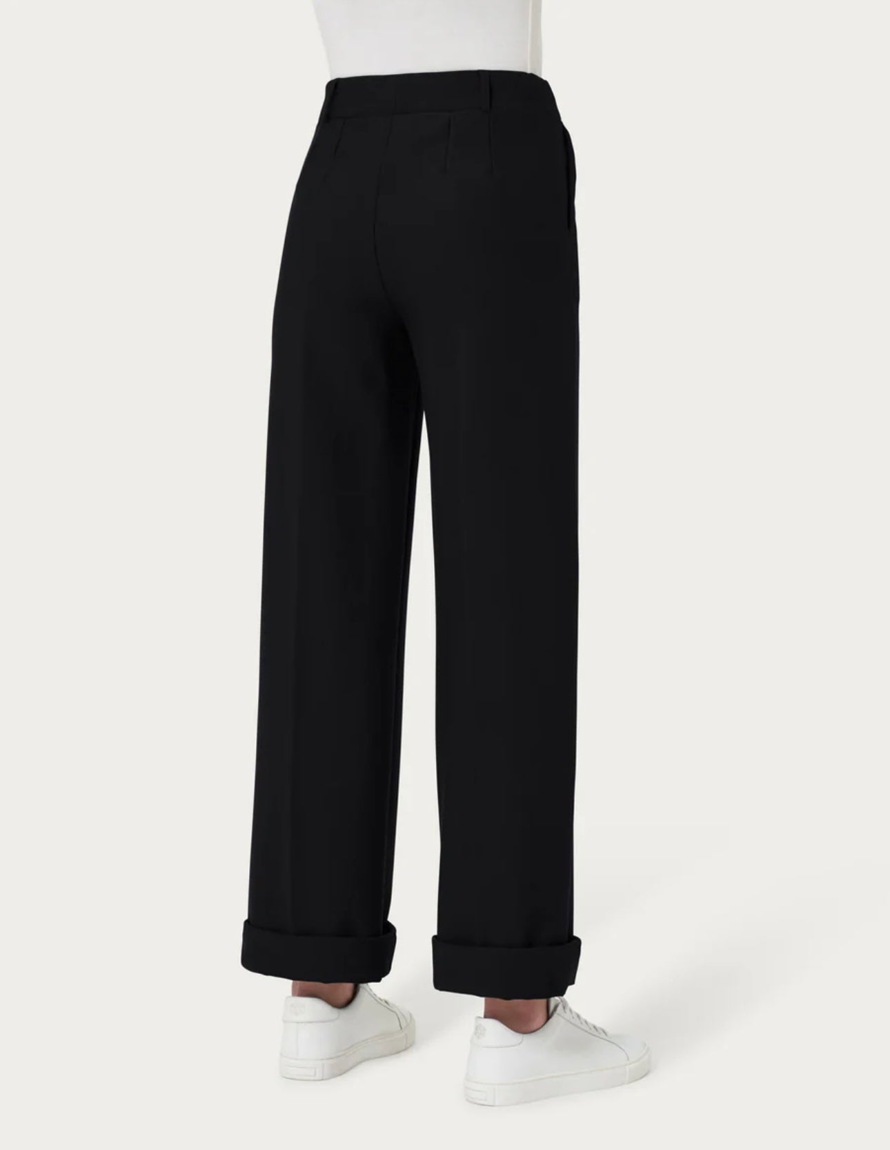 Pantalone Ragno ampio con tasche in Compact Light
