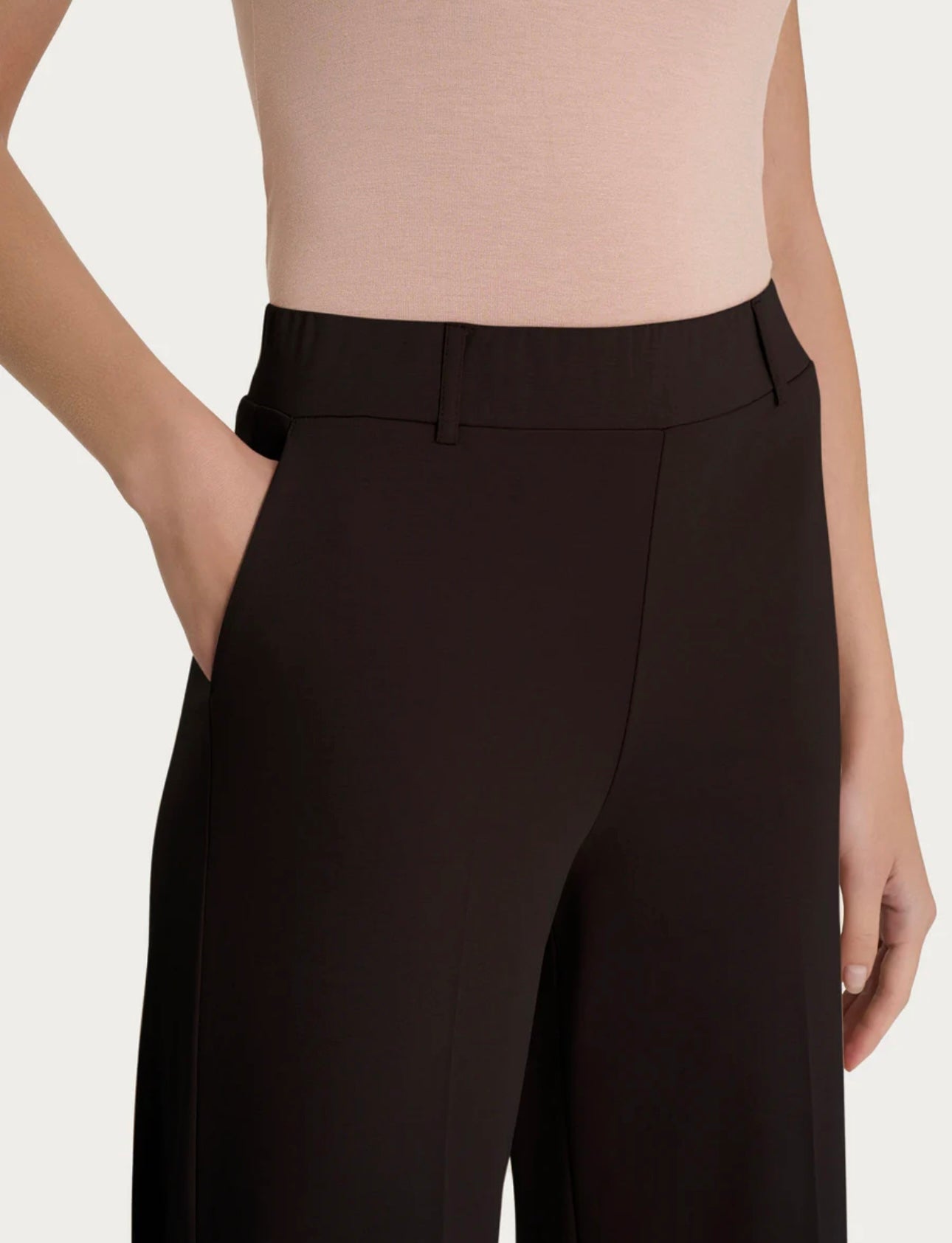 Pantalone Ragno ampio con tasche in Compact Light