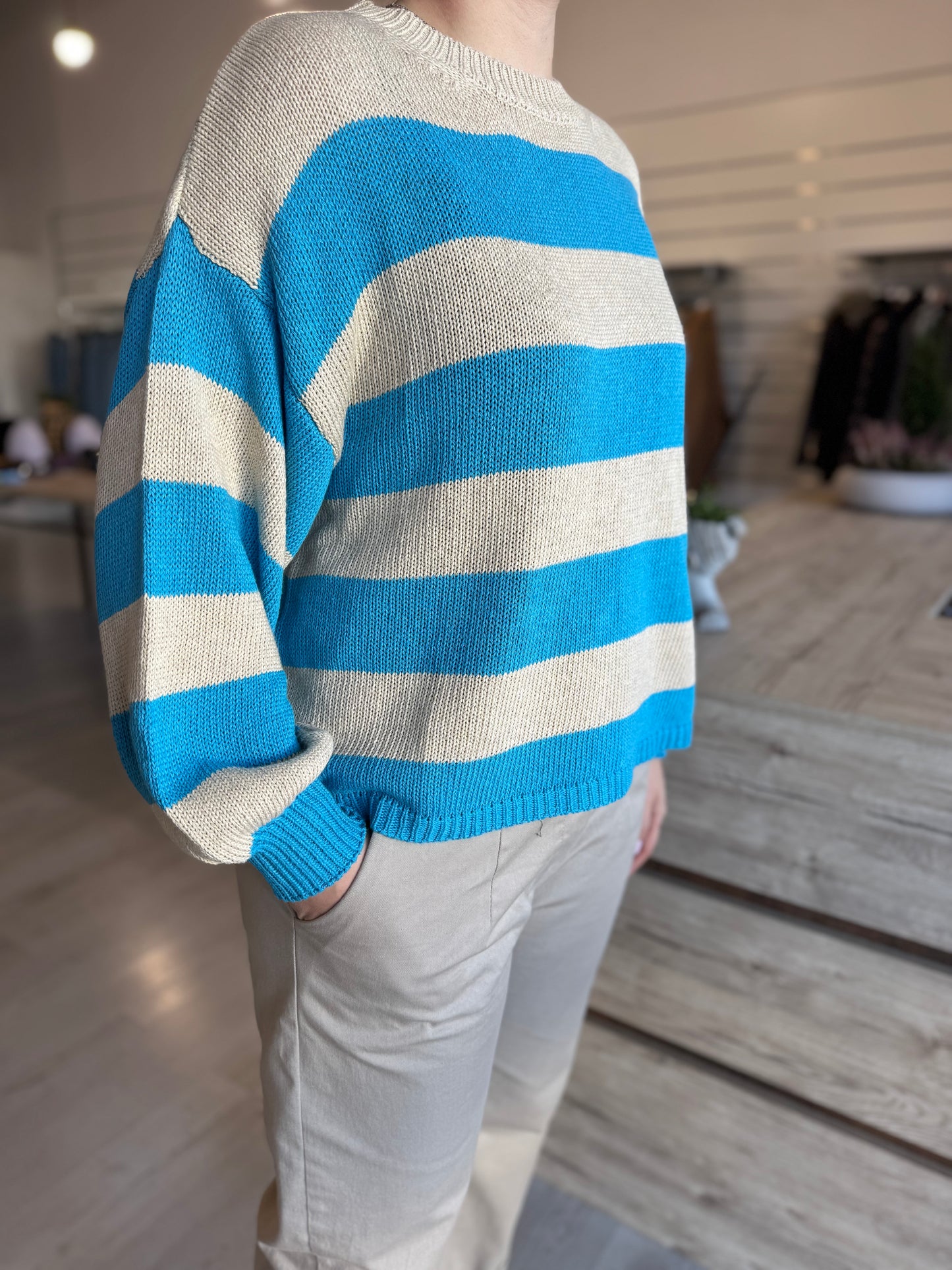 Maglia a righe
