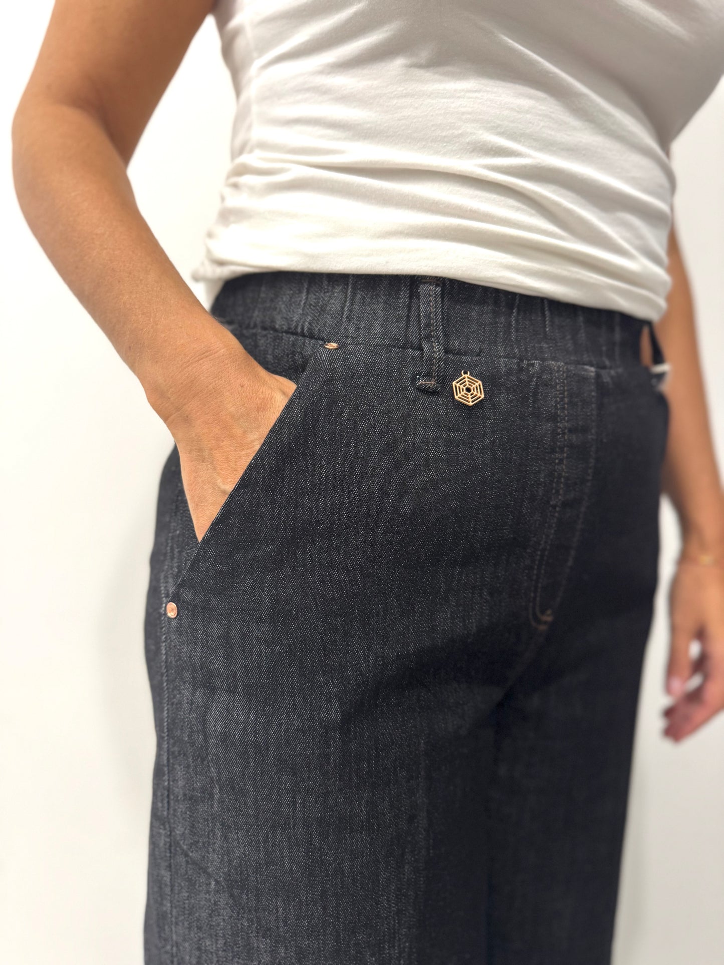 Jeans Ragno ampio alla caviglia art.DR50P4