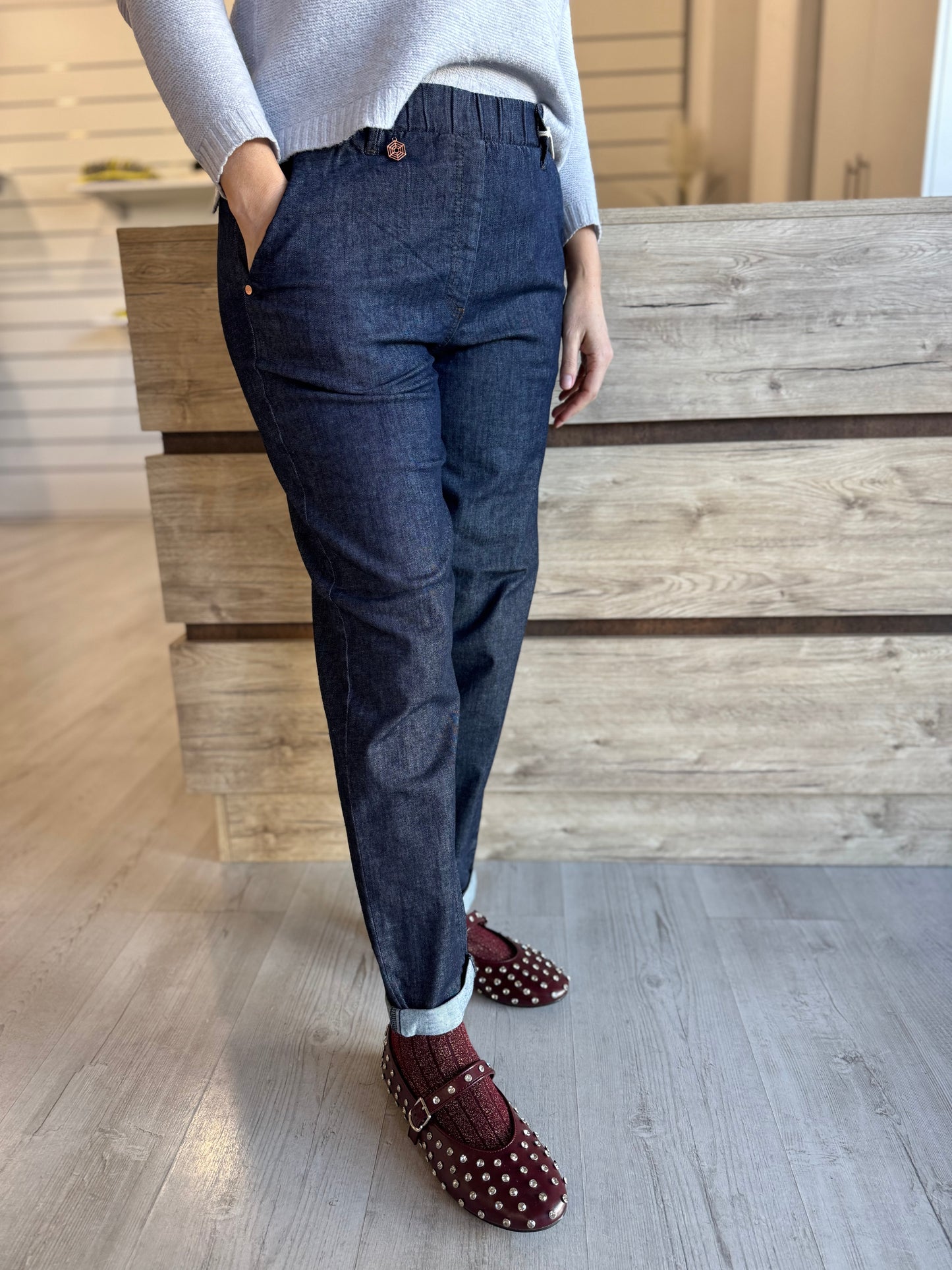 Jeans Ragno mod.carrot con tasche