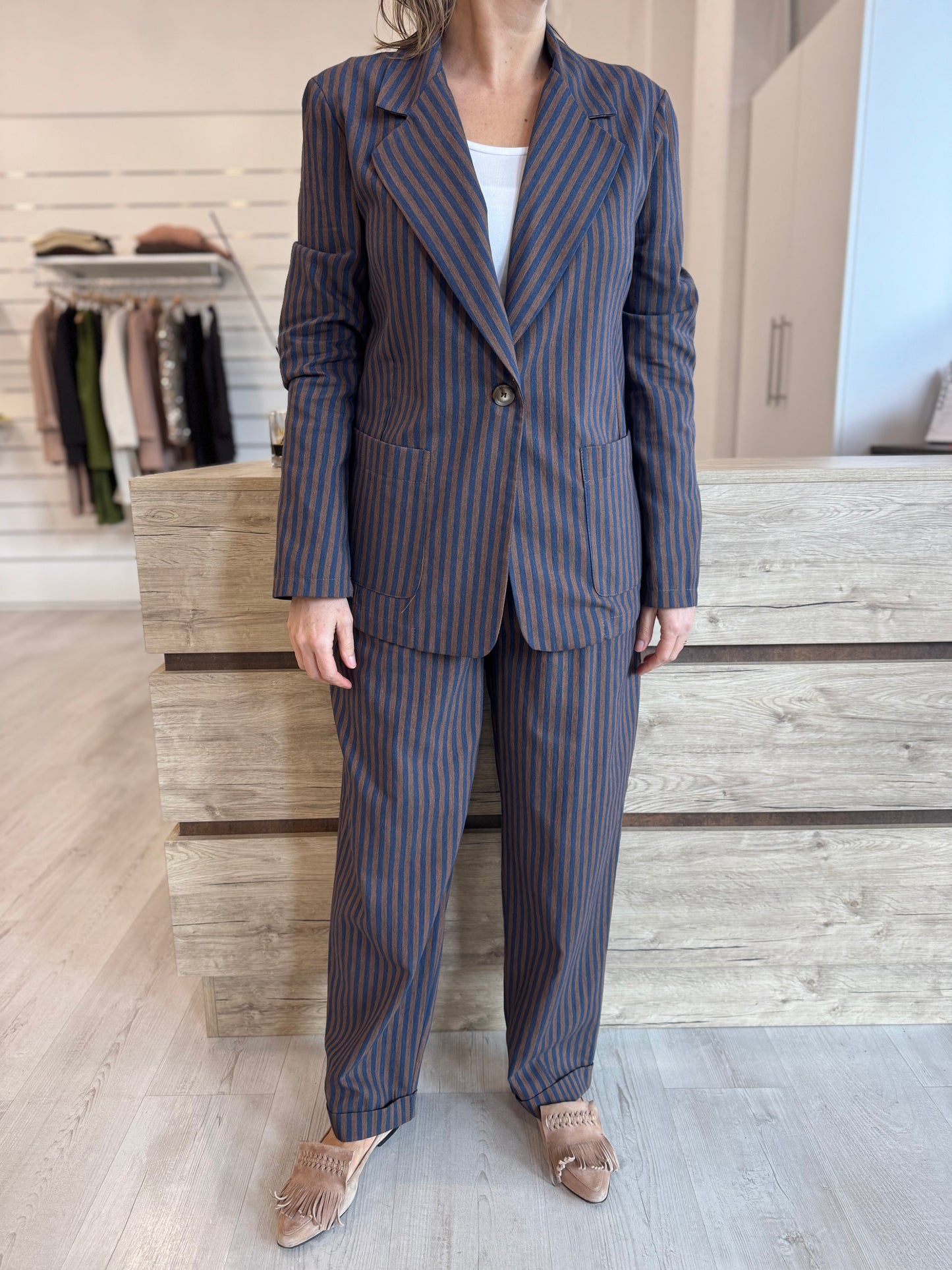 Tailleur righe