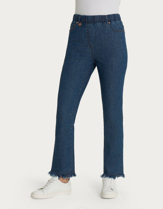 Jeans Ragno sfrangiato a gamba dritta
