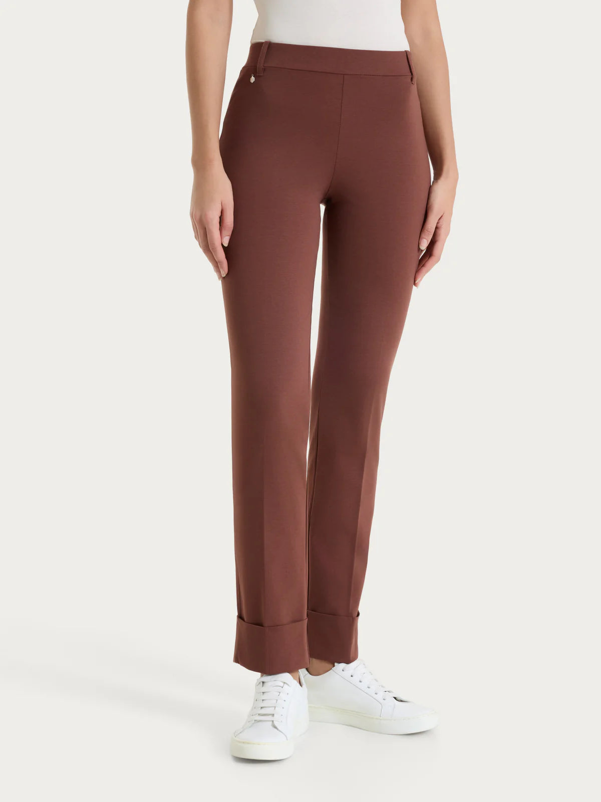 Pantalone Ragno slim dritto in Compact Light PE26 art. D293PW