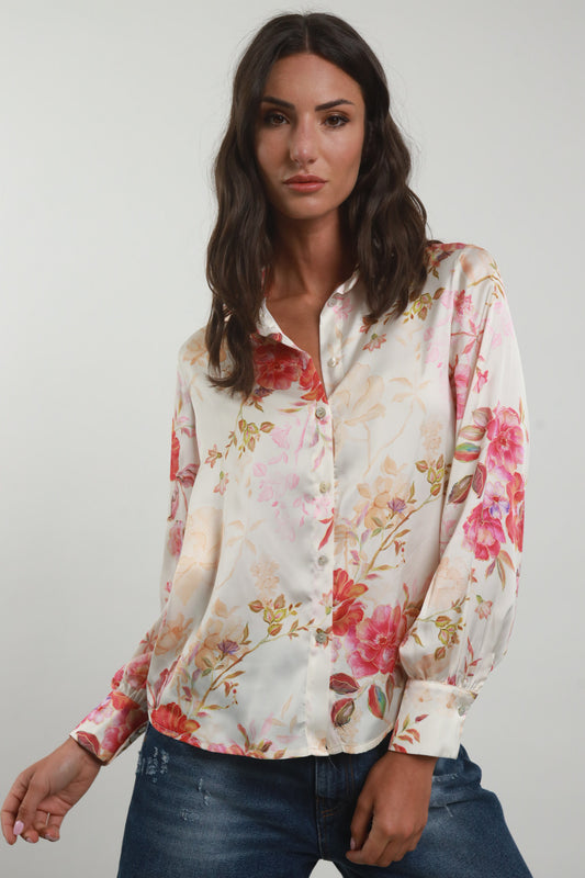 Camicia fantasia floreale Susy mix