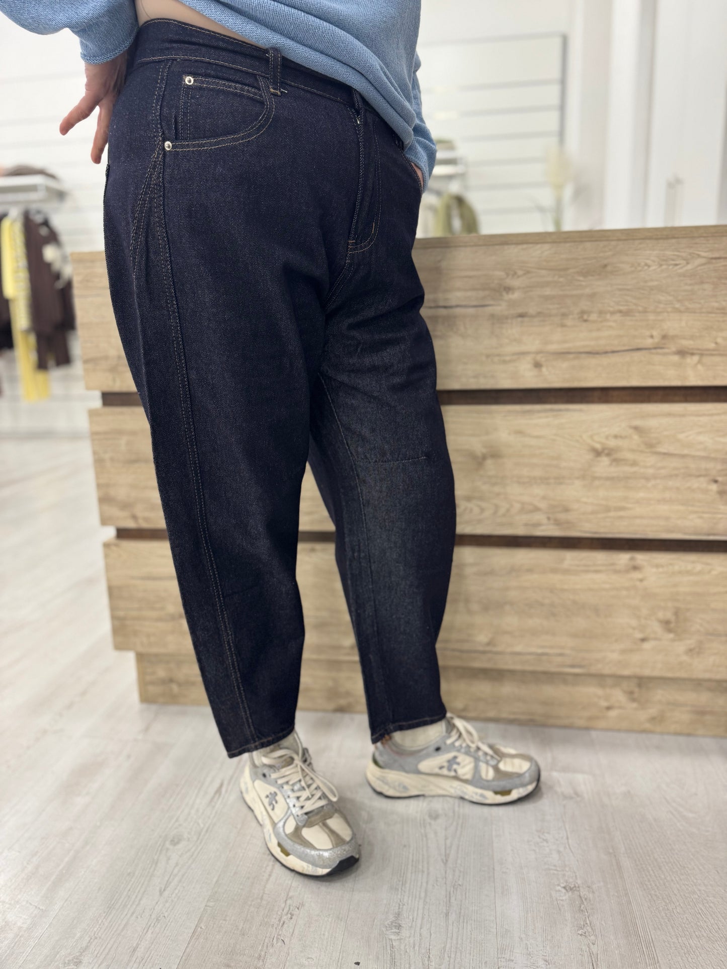 Jeans ovetto over