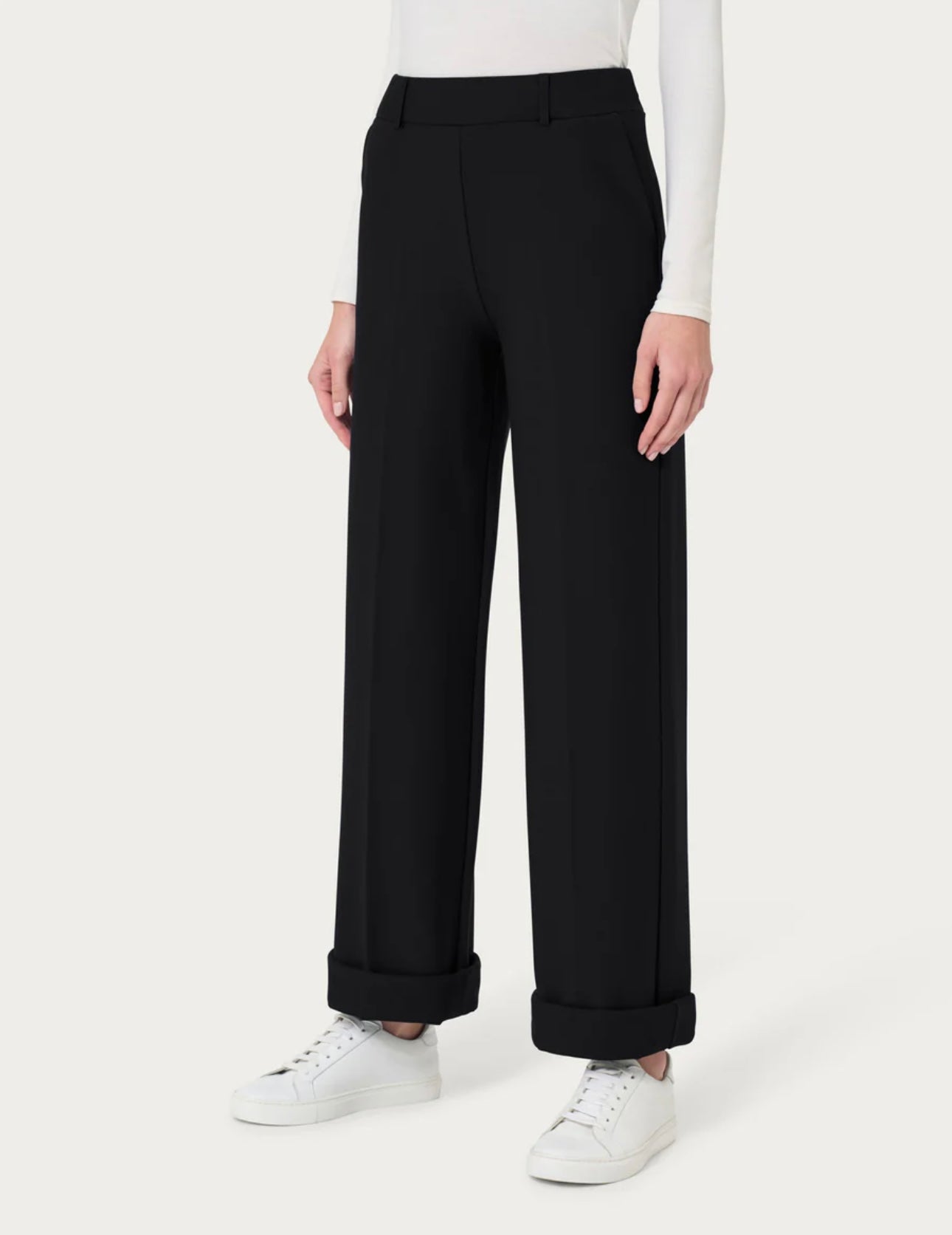 Pantalone Ragno ampio con tasche in Compact Light