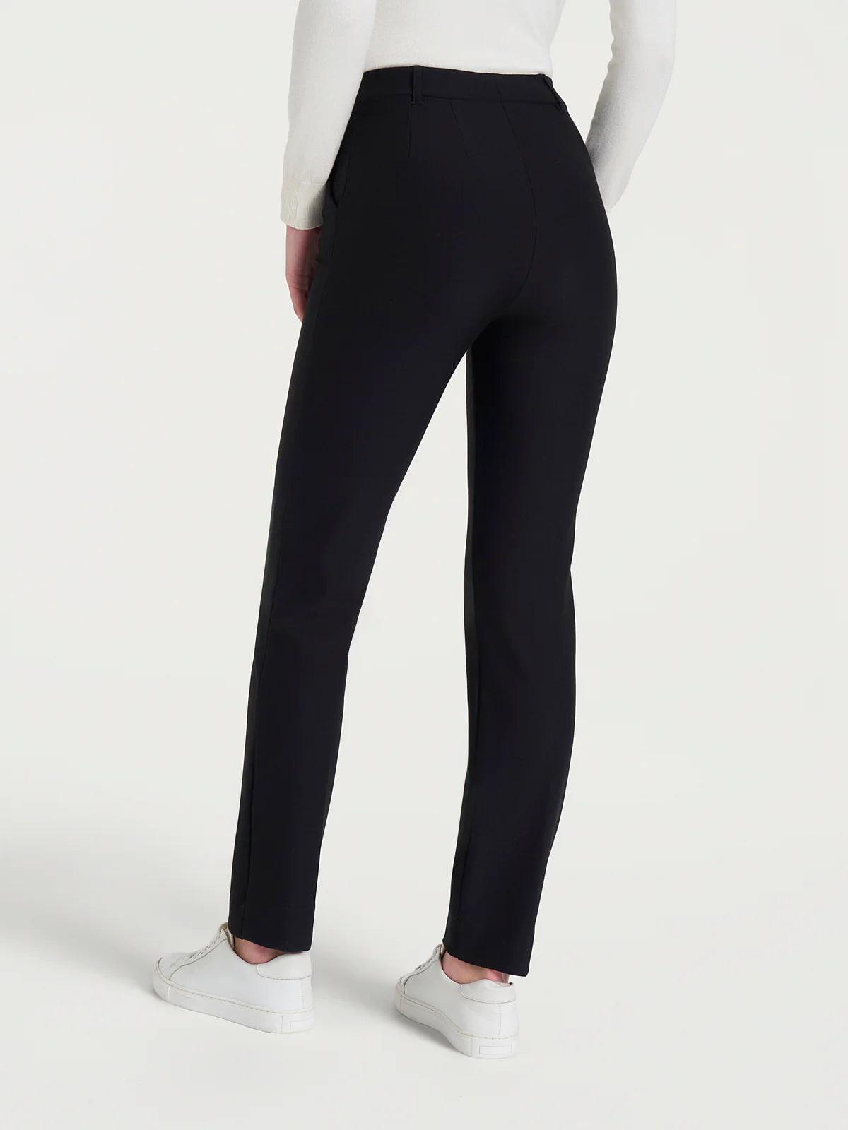 Pantalone Ragno dritto con tasche in Compact art: DB24PP