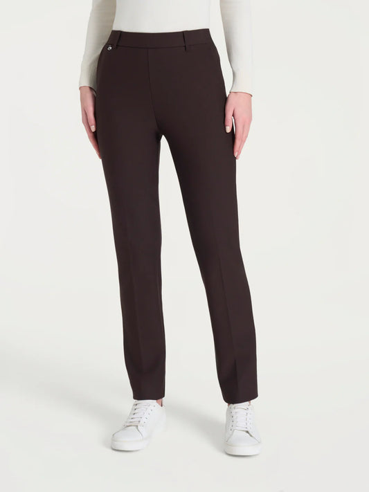 Pantalone Ragno dritto con tasche in Compact art: DB24PP