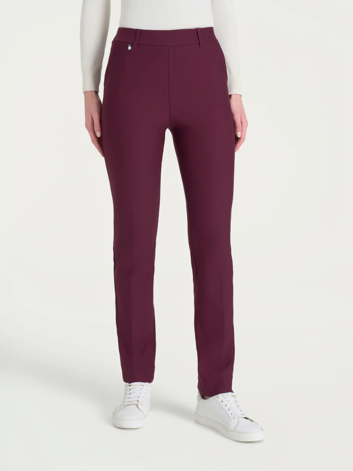 Pantalone Ragno dritto con tasche in Compact art: DB24PP