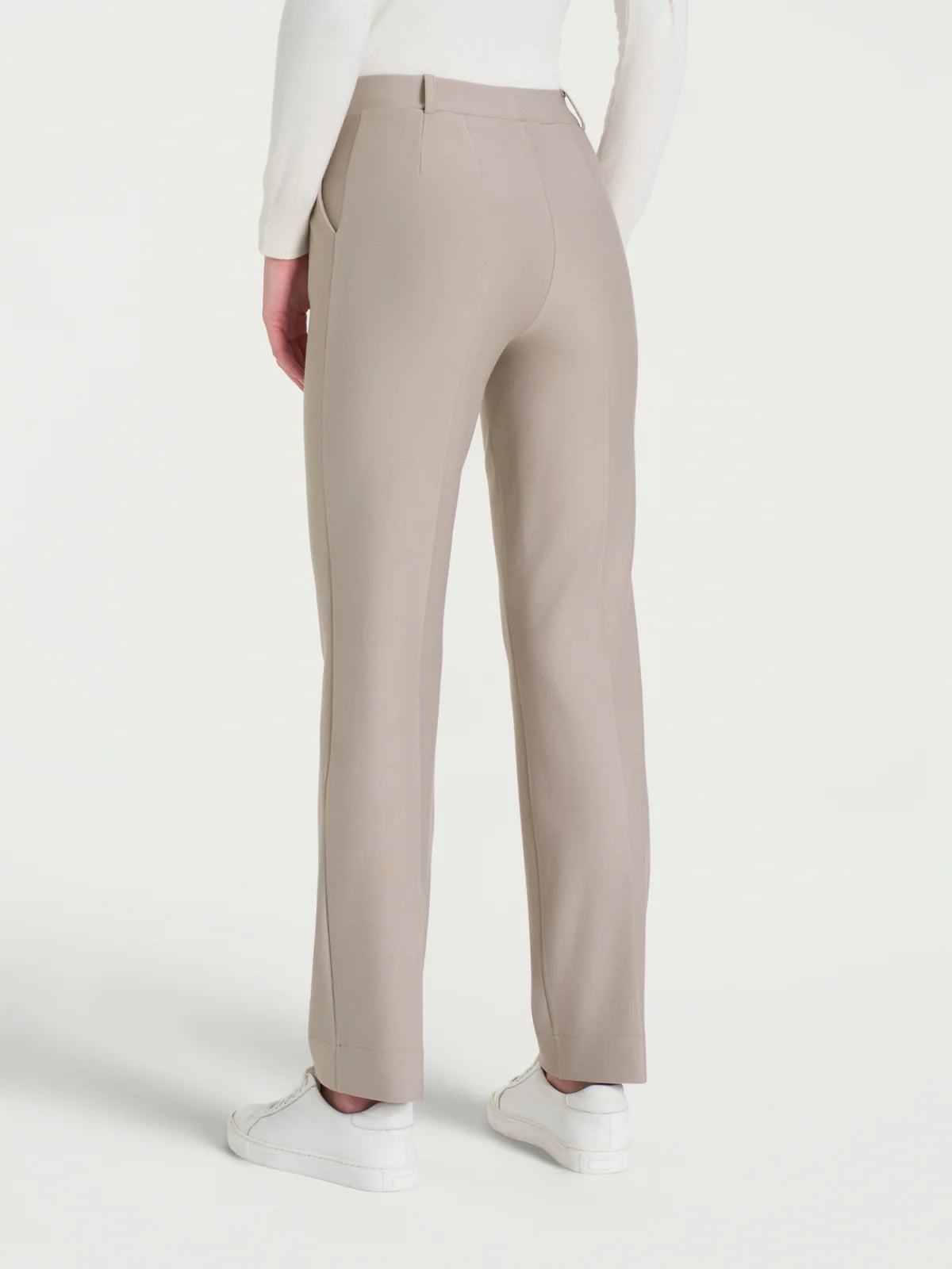 Pantalone Ragno dritto con tasche in Compact art: DB24PP