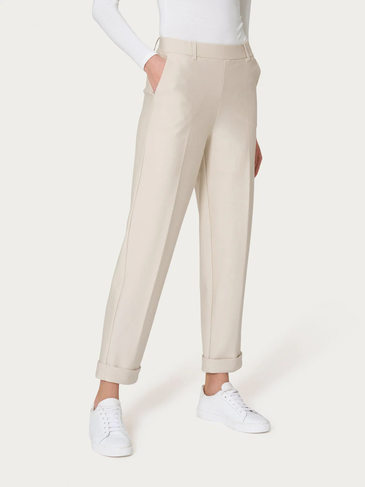 Pantalone Ragno a carota con tasche in Compact Light PE26 art.DC70PF