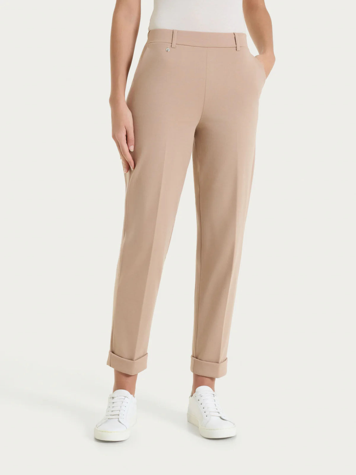 Pantalone Ragno a carota con tasche in Compact Light PE26 art.DC70PF