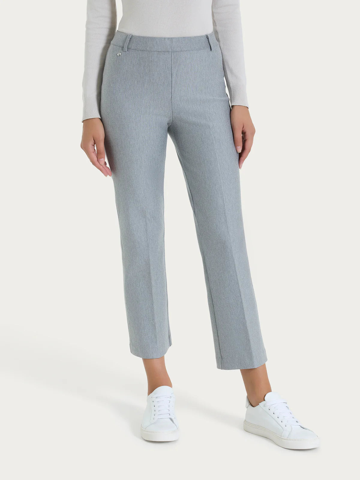 Pantalone Ragno flare alla caviglia in Compact art: DE72PM