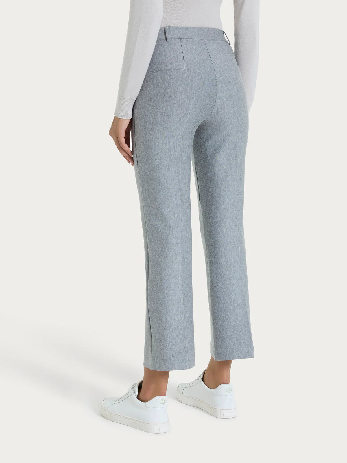 Pantalone Ragno flare alla caviglia in Compact art: DE72PM